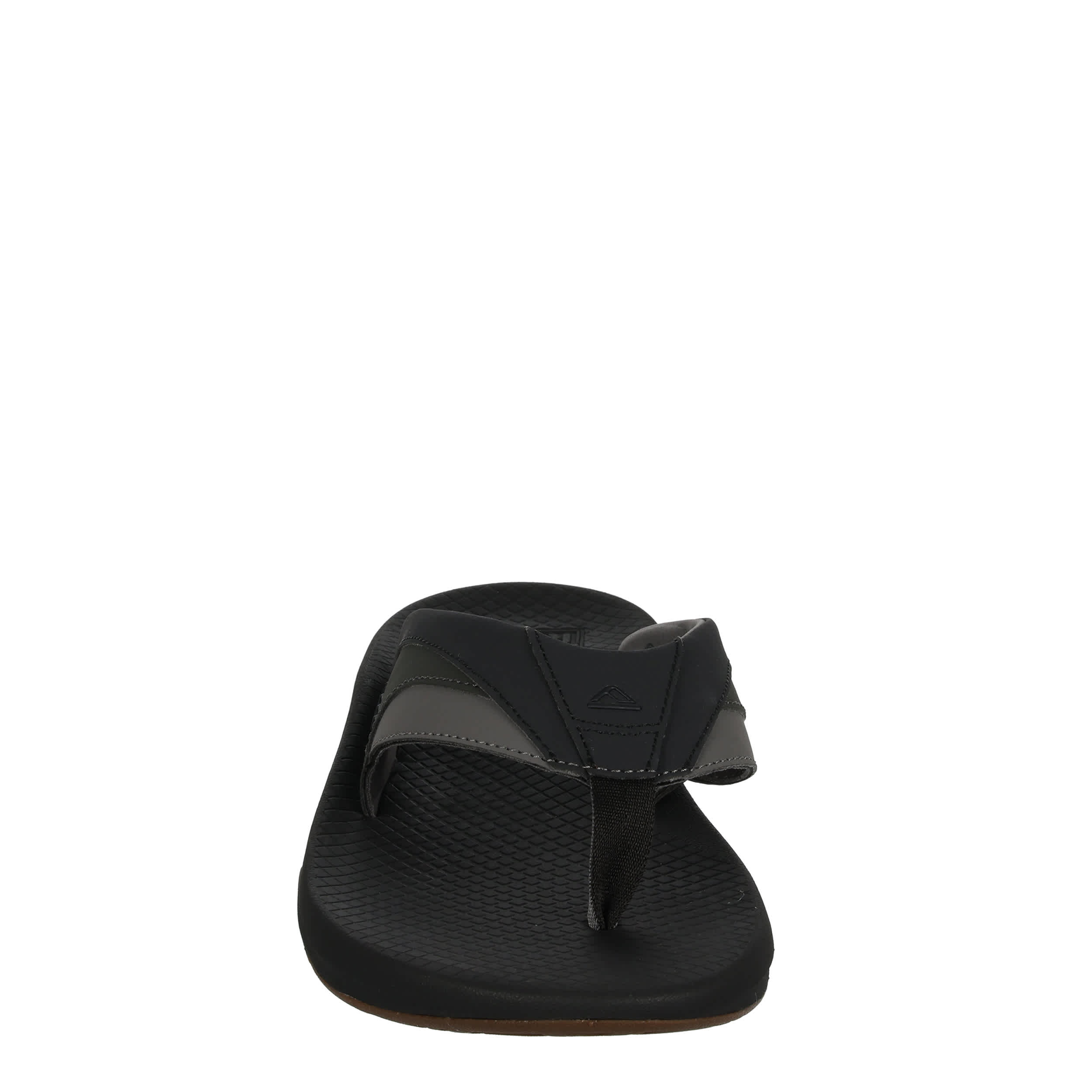 REEF-MENS FANNING PLUS FLIP FLOP SANDAL-BLACK & 