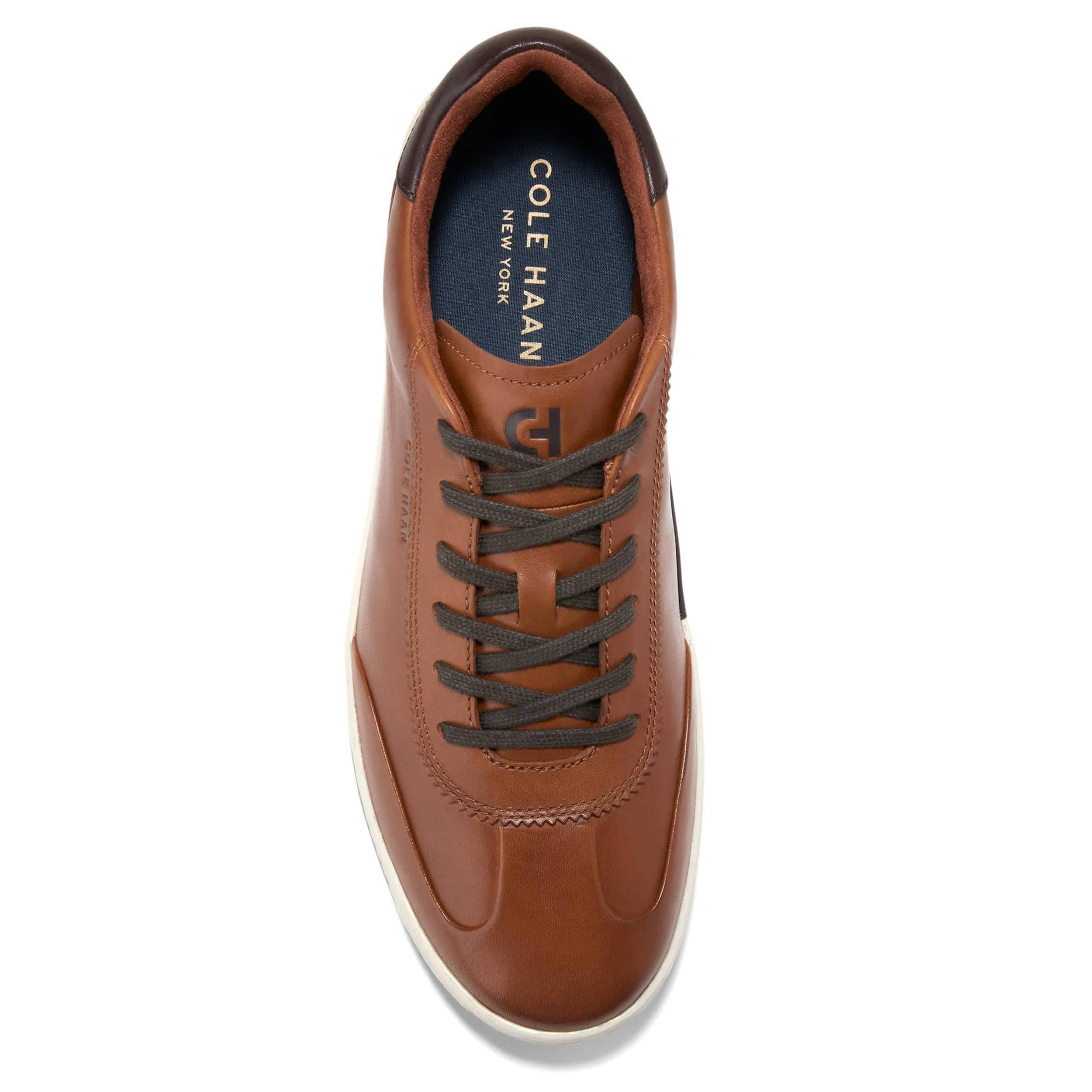 COLE HAAN-MENS GRANDPRO TURF SKYWEAVE SNEAKER-COGNAC & 