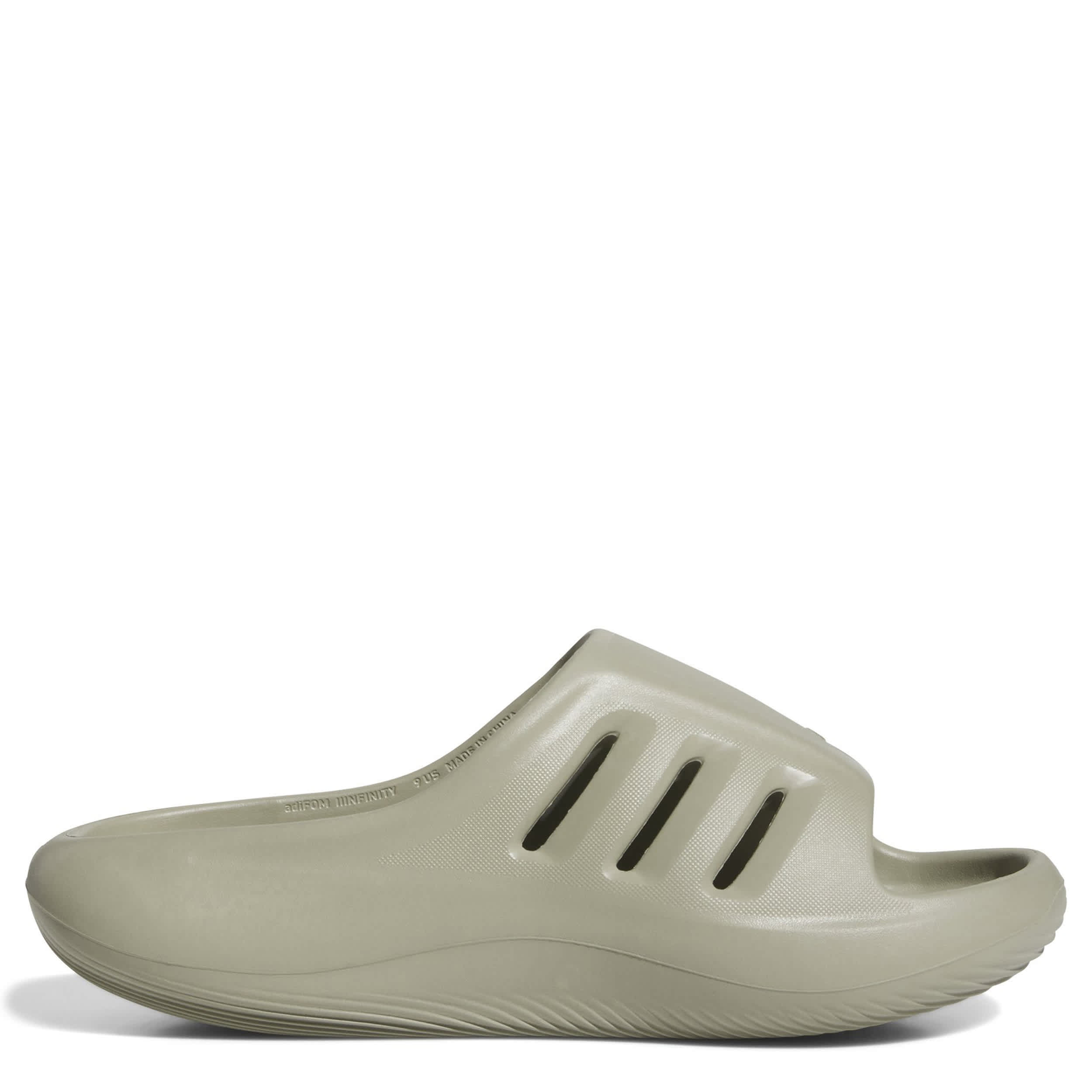 ADIDAS-MENS ADIFOM IIINFINITY SLIDE SANDAL-GREY & GREY