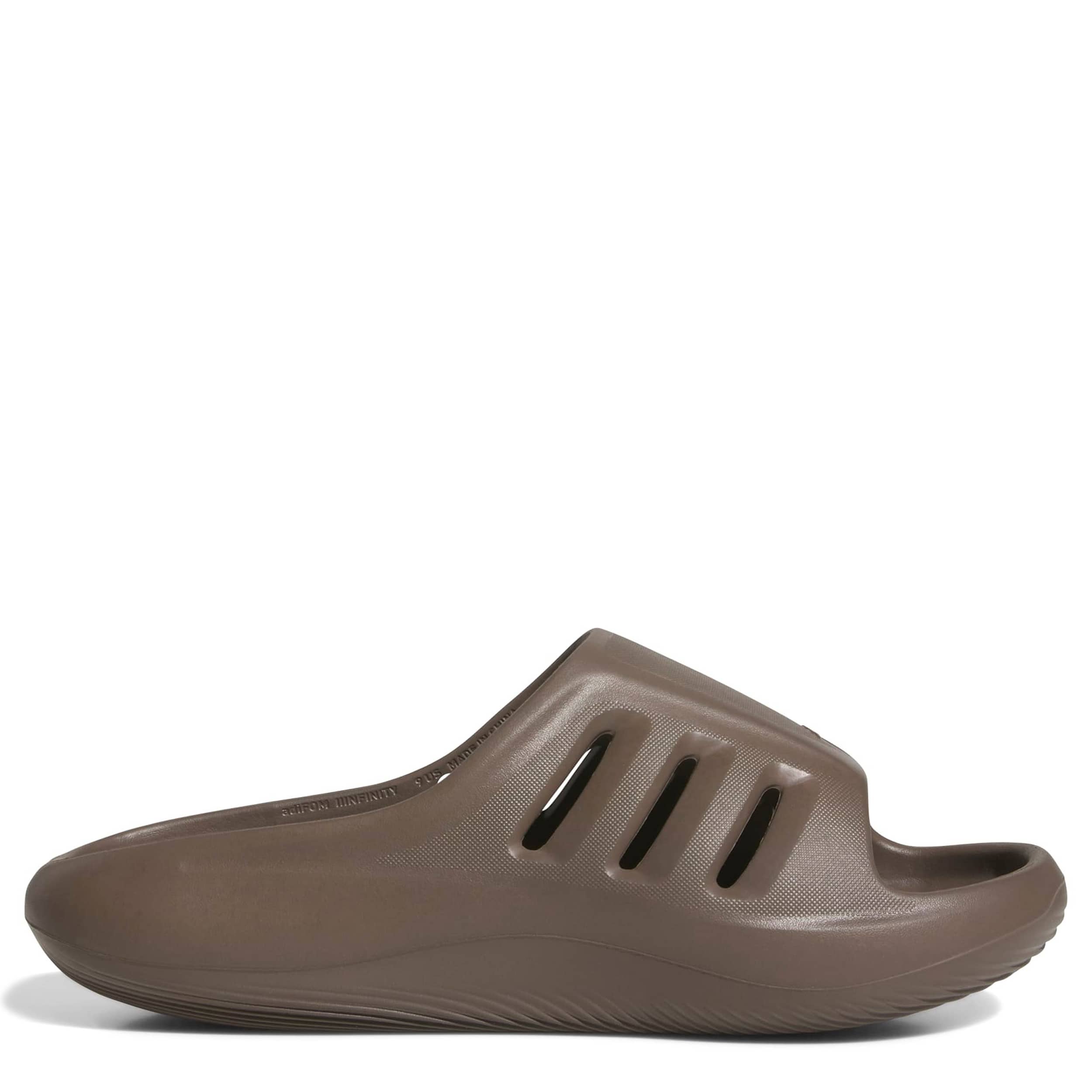 ADIDAS-MENS ADIFOM IIINFINITY SLIDE SANDAL-BROWN & BROWN