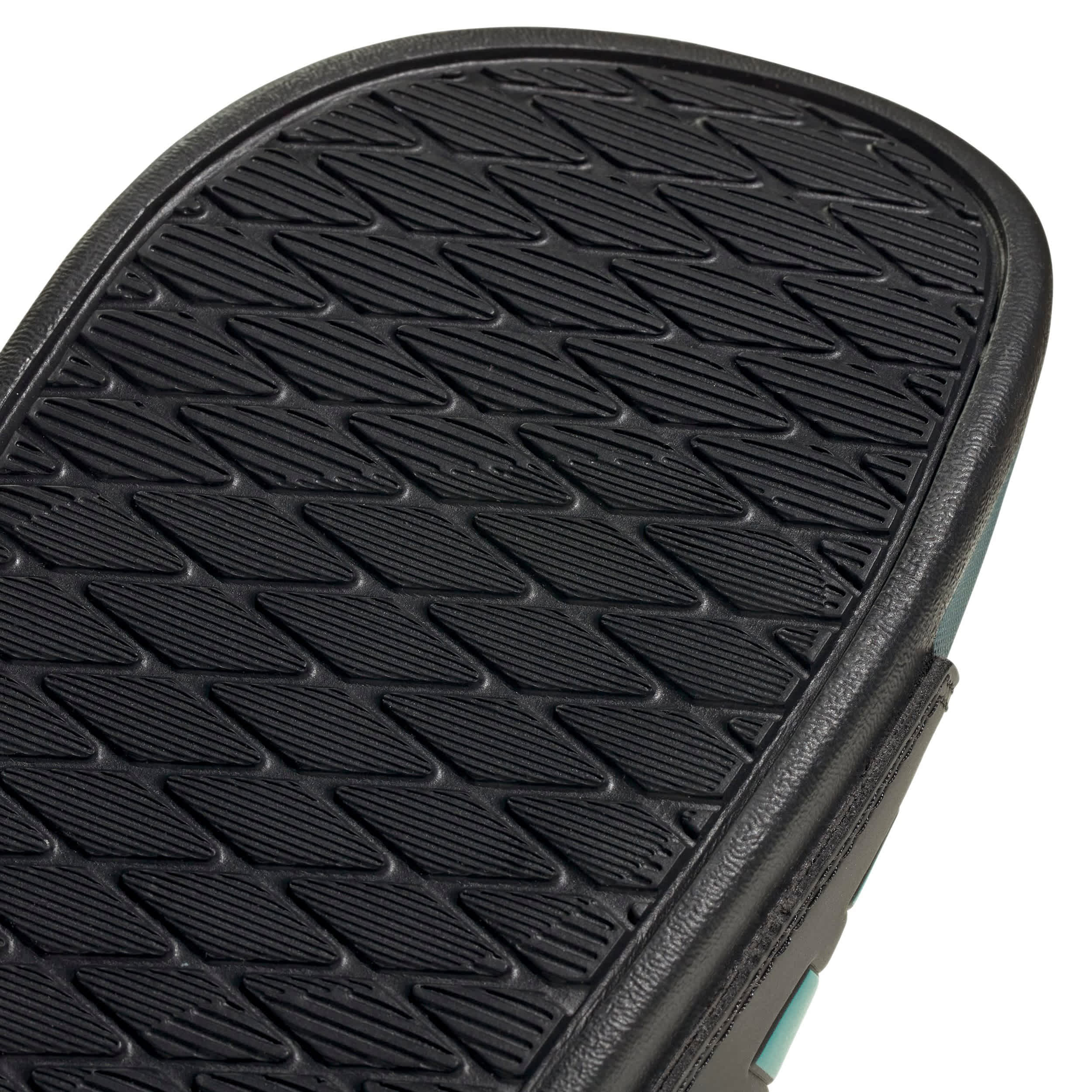 ADIDAS-MENS ADILETTE COMFORT SLIDE-BLACK & BLUE