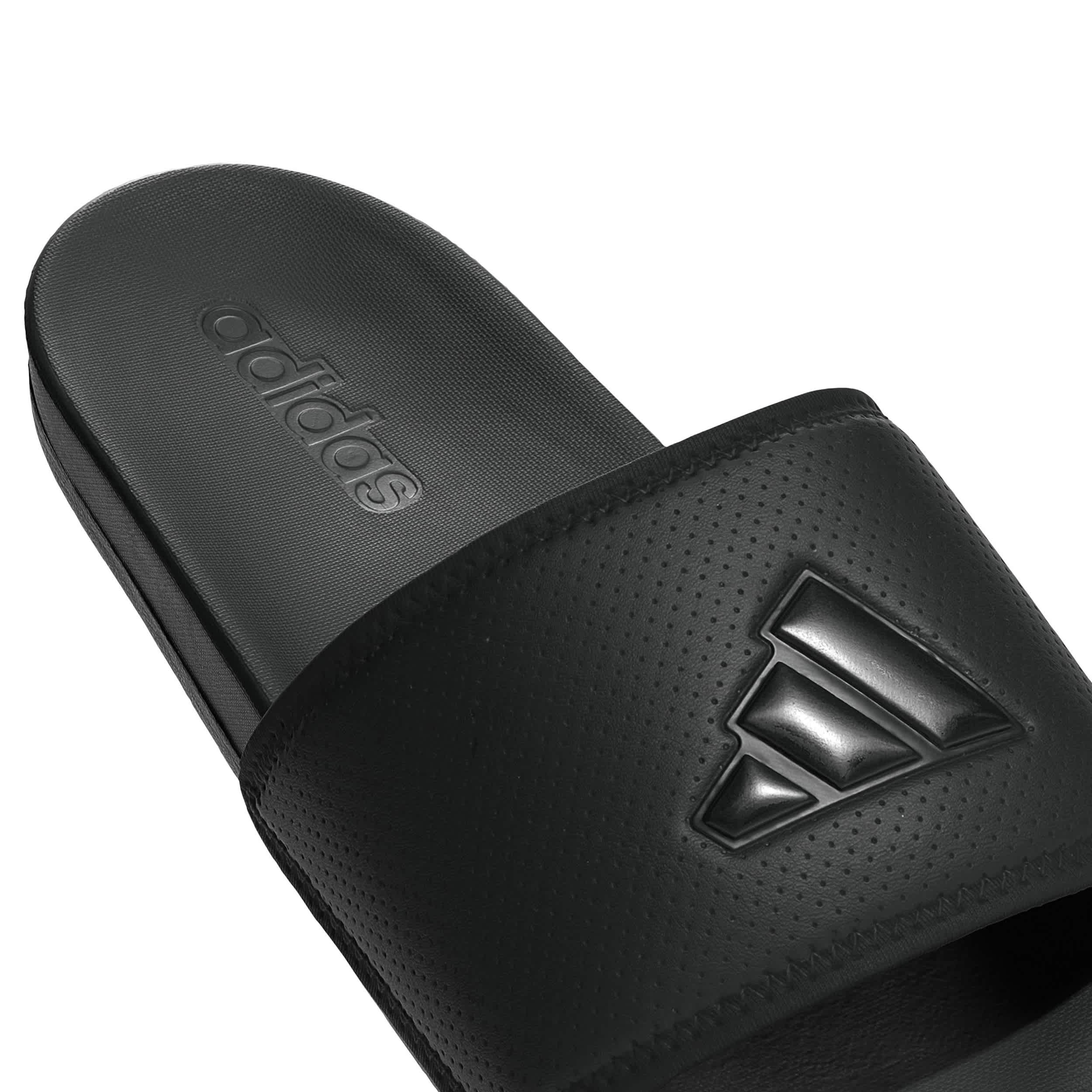 ADIDAS-MENS ADILETTE COMFORT SLIDE SANDAL-BLACK & BLACK