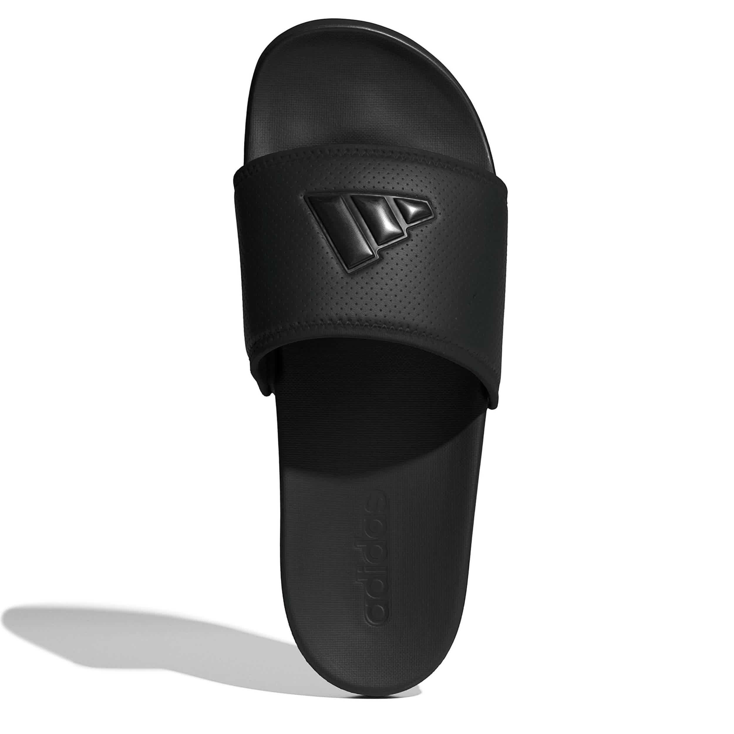 ADIDAS-MENS ADILETTE COMFORT SLIDE SANDAL-BLACK & BLACK