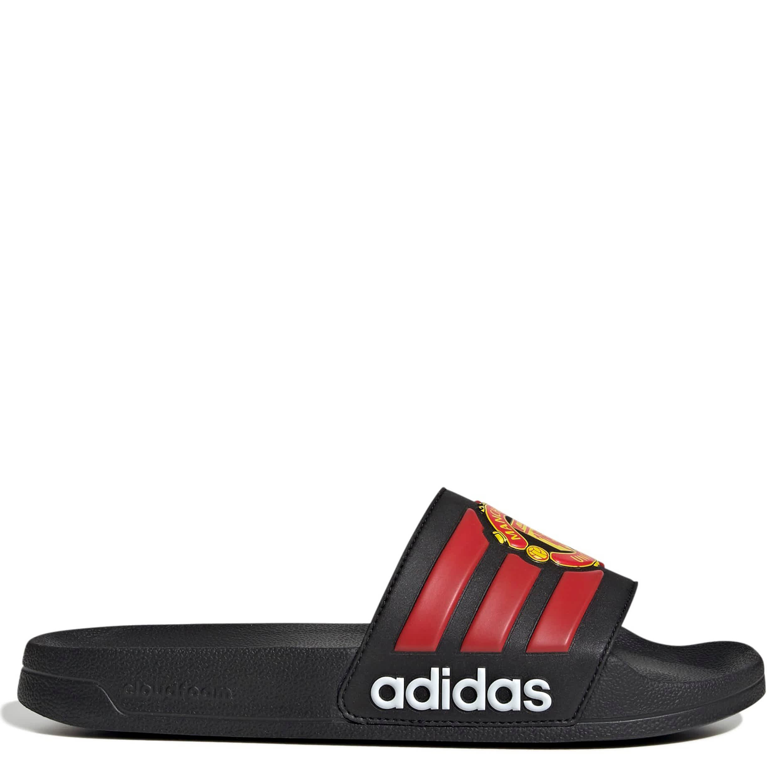 ADIDAS-MENS ADILETTE SHOWER SLIDE-BLACK & 