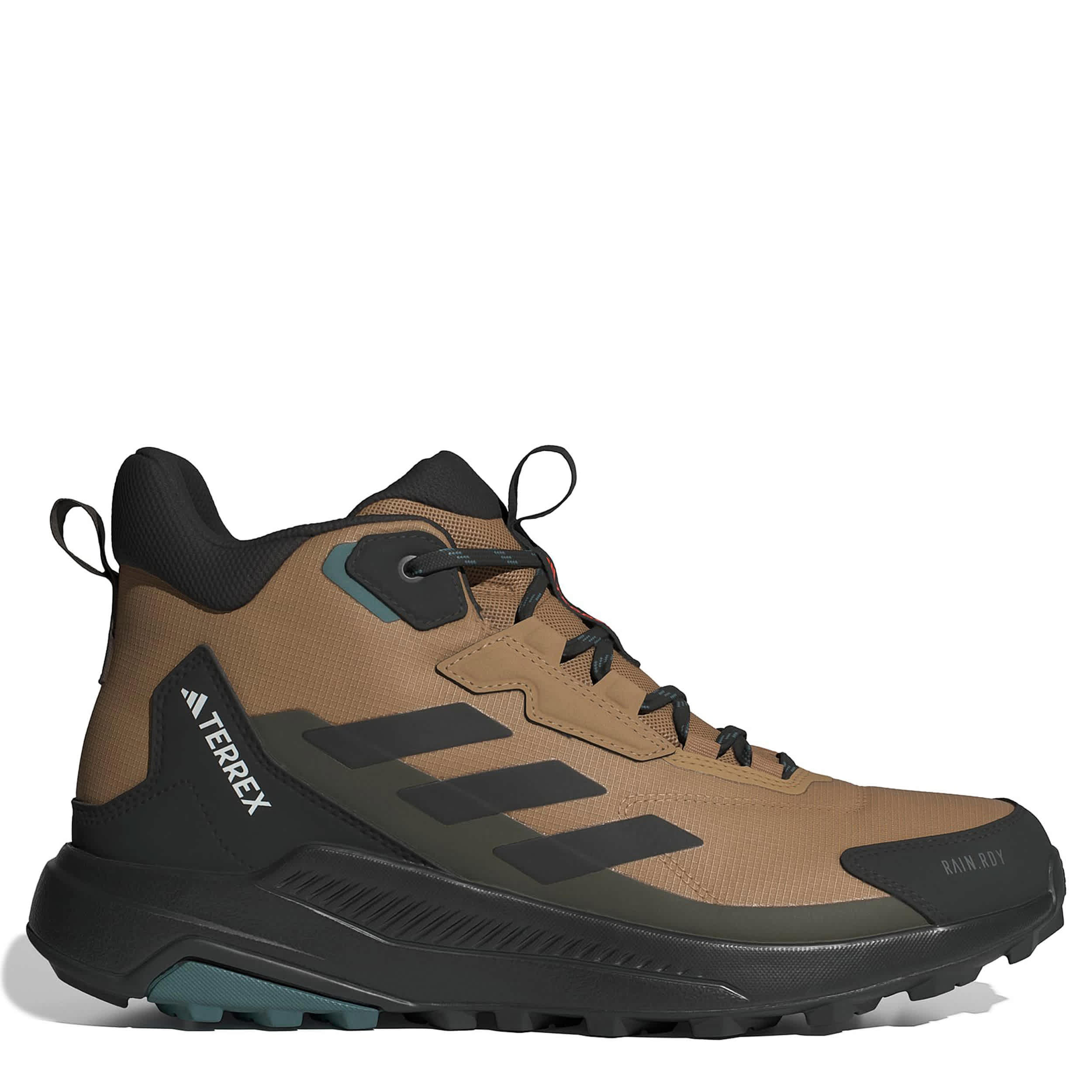 ADIDAS-MENS TERREX ANYLANDER HIKING SHOE-BROWN & BLACK