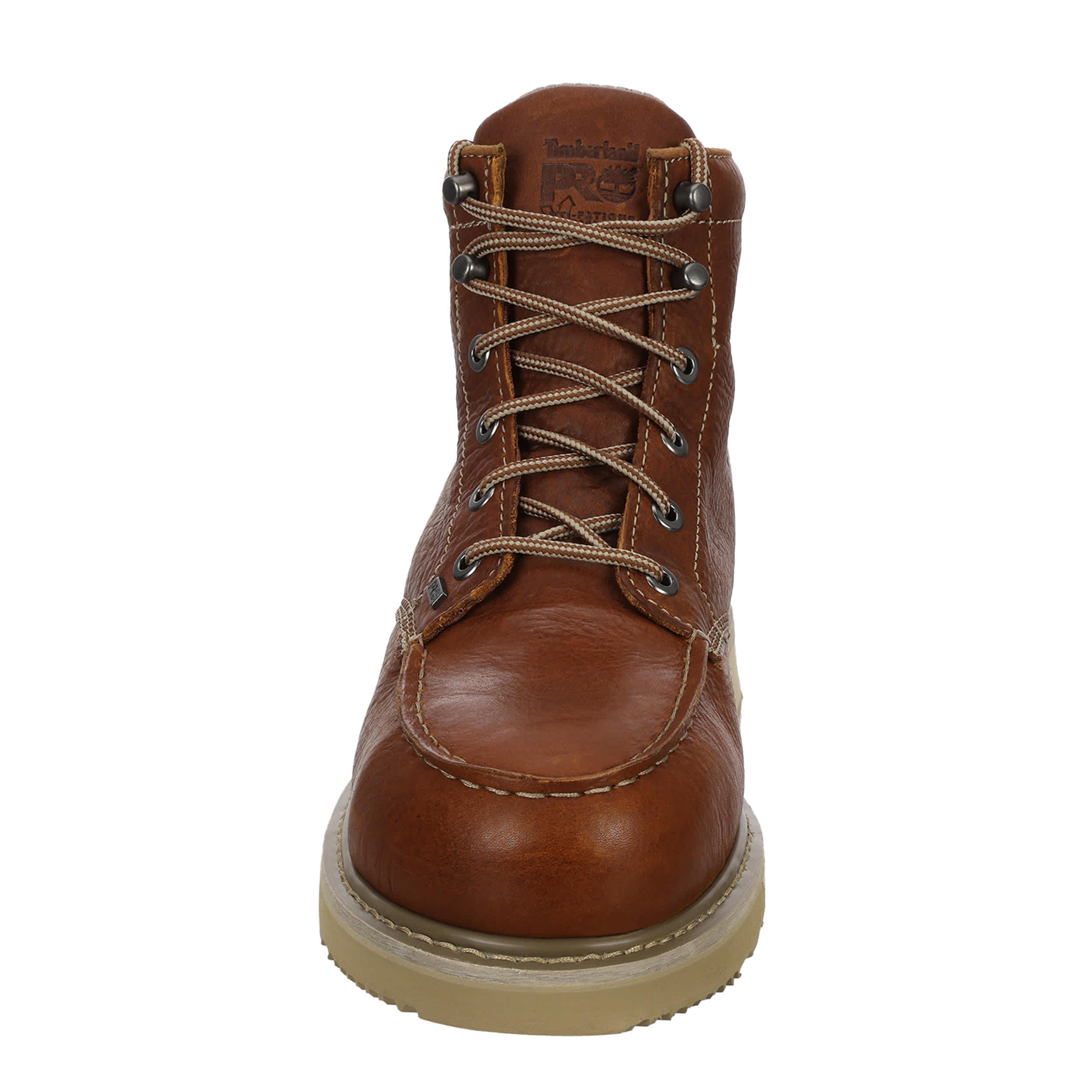 TIMBERLAND PRO-MENS BARSTOW WEDGE WORK BOOT-BROWN & 