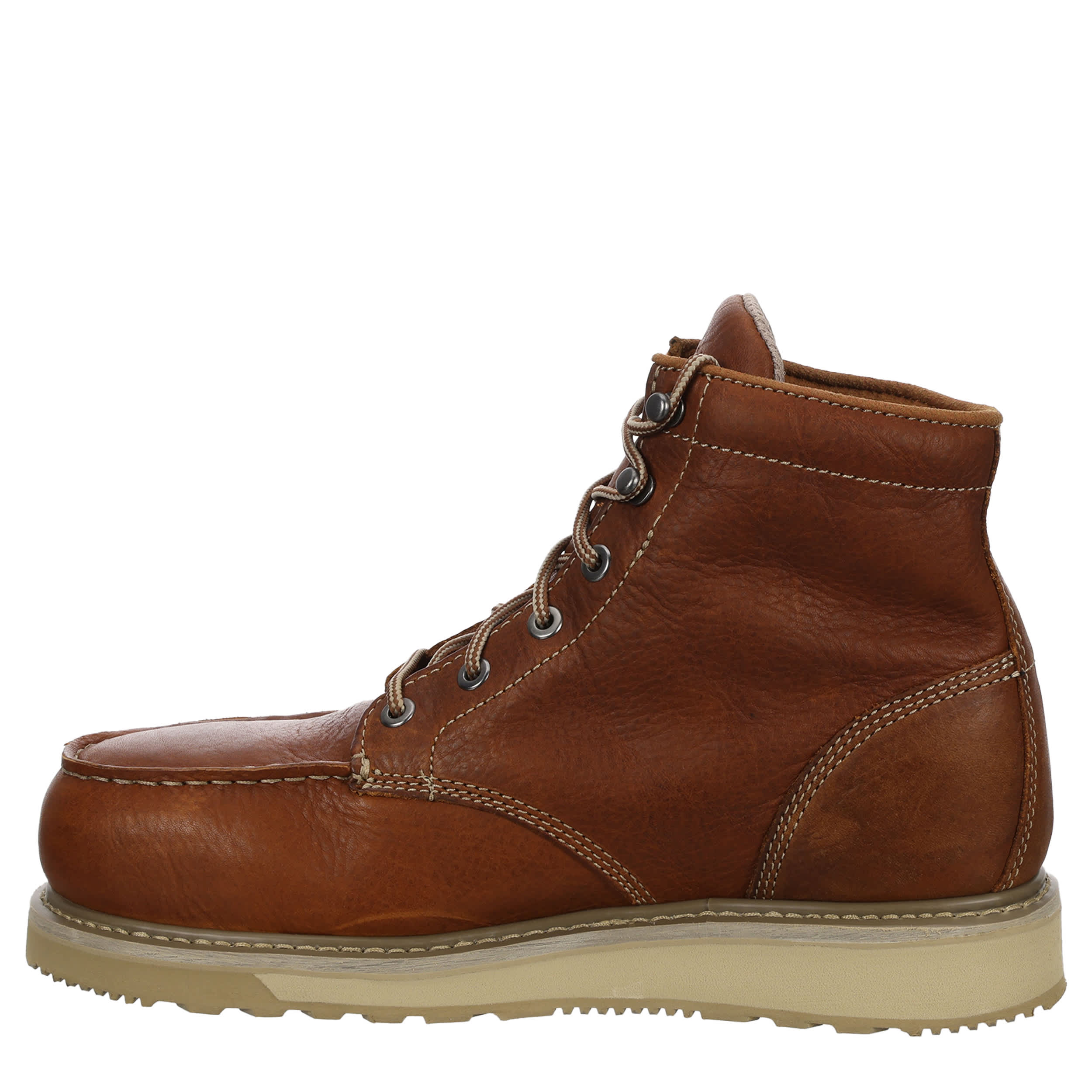TIMBERLAND PRO-MENS BARSTOW WEDGE WORK BOOT-BROWN & 