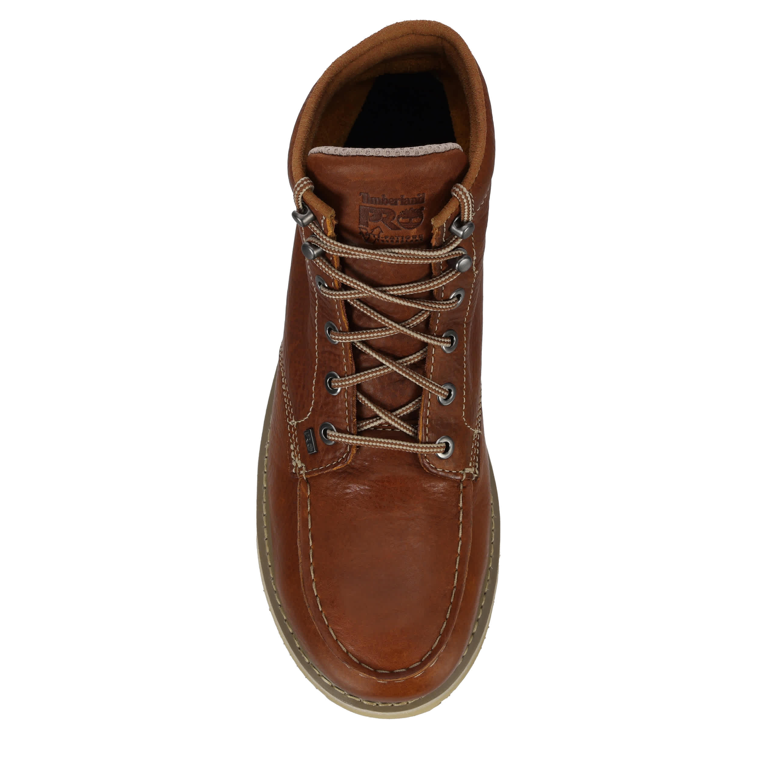 TIMBERLAND PRO-MENS BARSTOW WEDGE WORK BOOT-BROWN & 