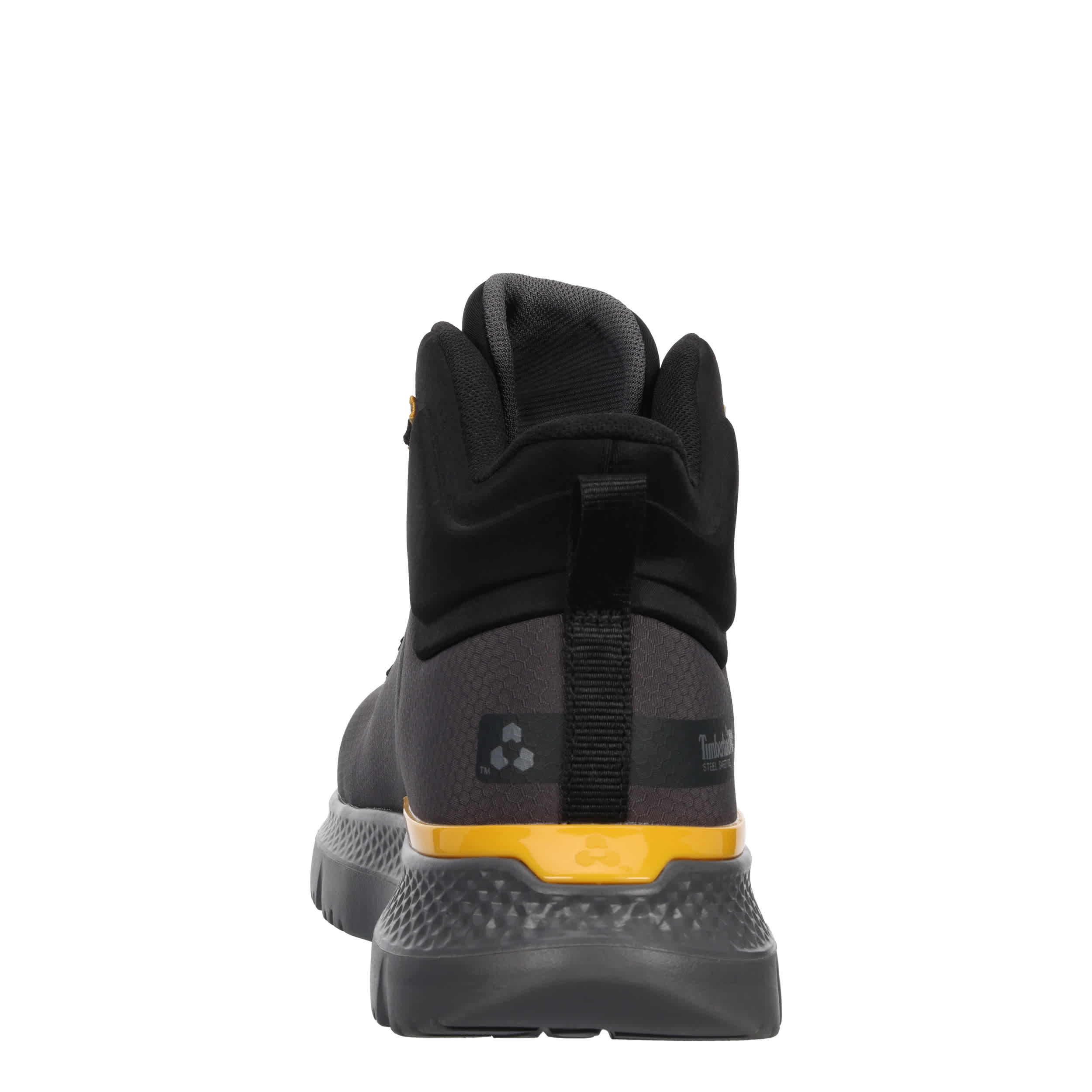 TIMBERLAND PRO-MENS INTERCEPT MID STEEL TOE WORK BOOT-DARK GREY & 