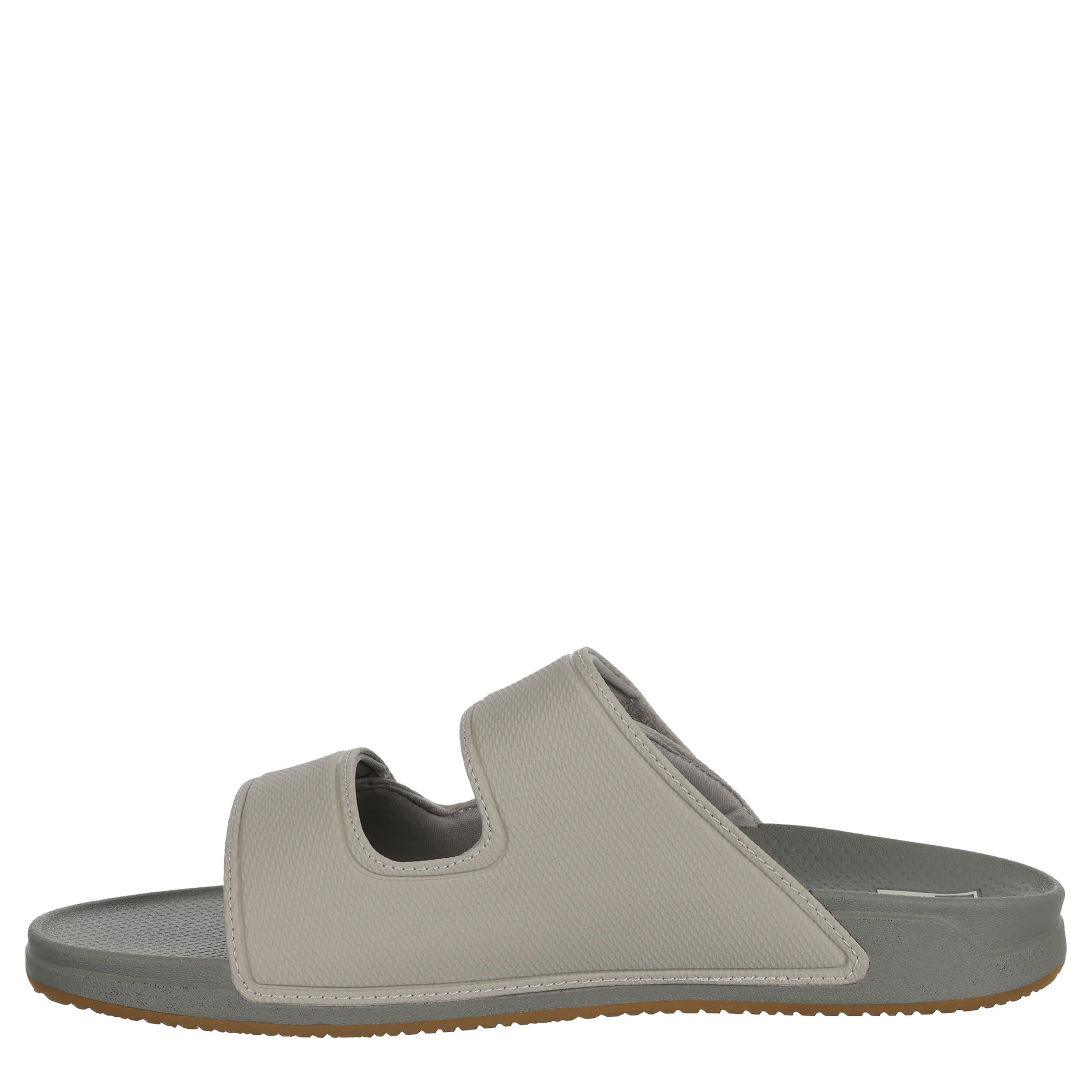 REEF-MENS SPRING BREAKPOINT SLIDE SANDAL-PALE GREY & GREY