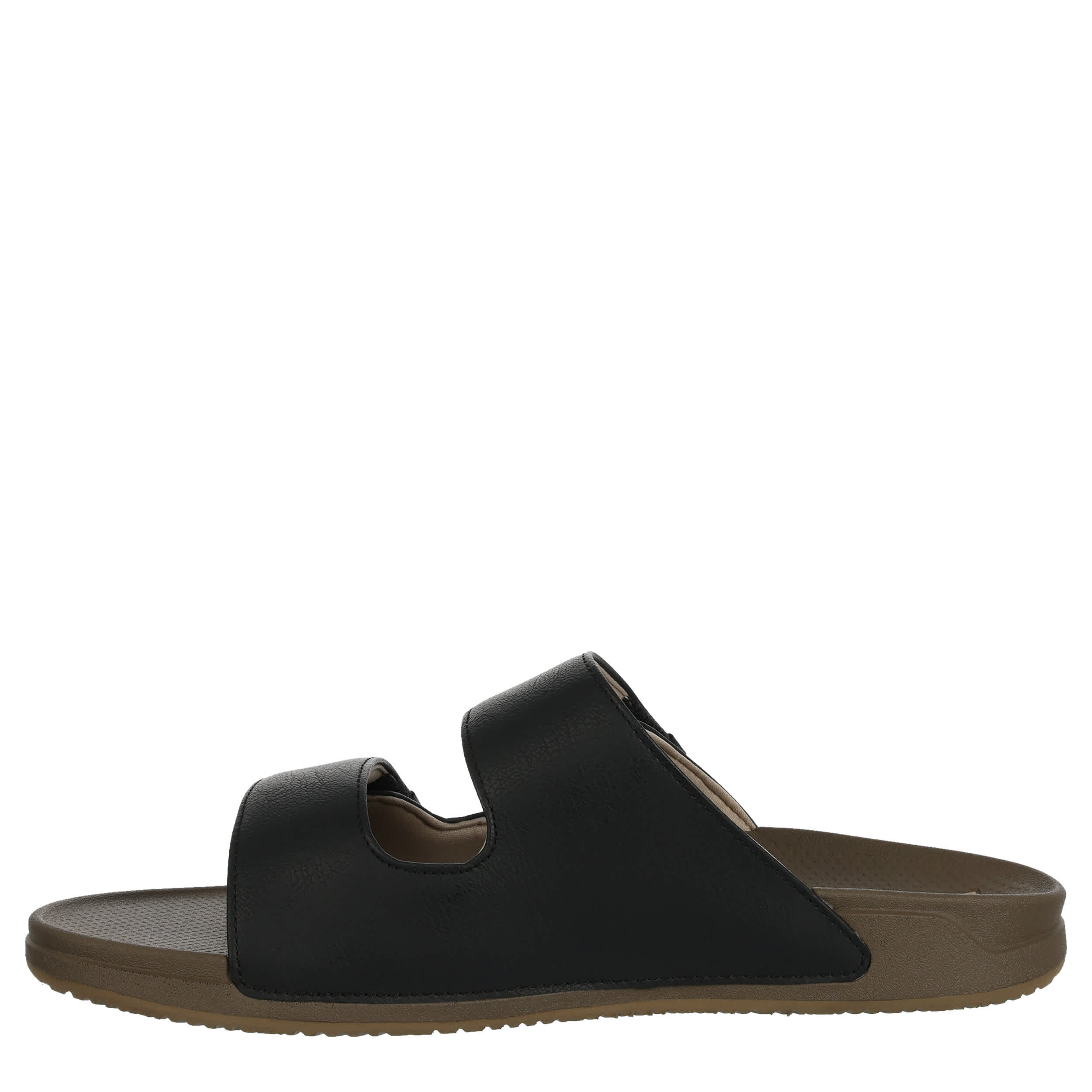REEF-MENS SPRING BREAKPOINT SLIDE SANDAL-BLACK & TAN