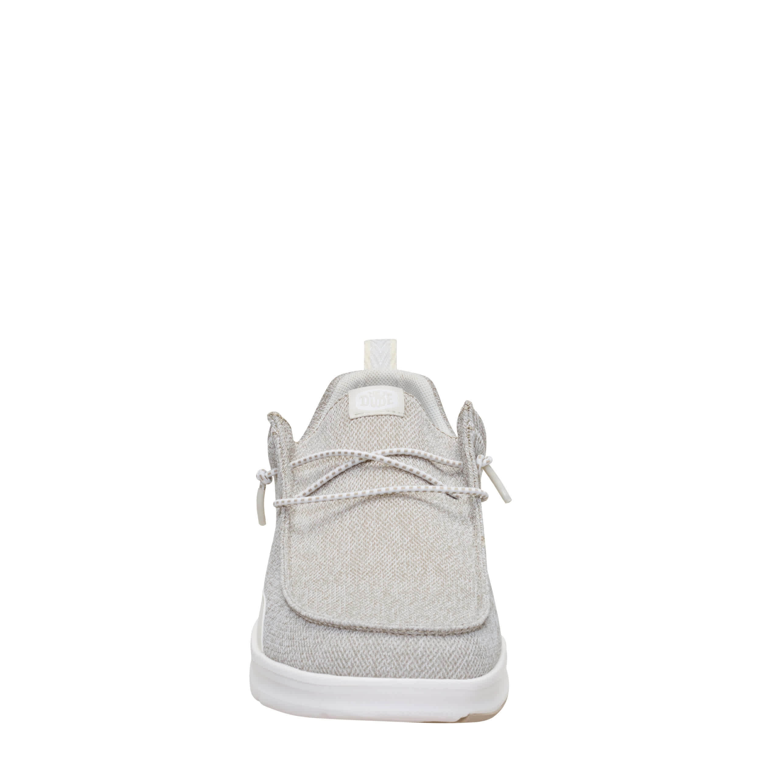 HEYDUDE-MENS WALLY HEY2O SLIP ON SNEAKER-TAN & OFF WHITE