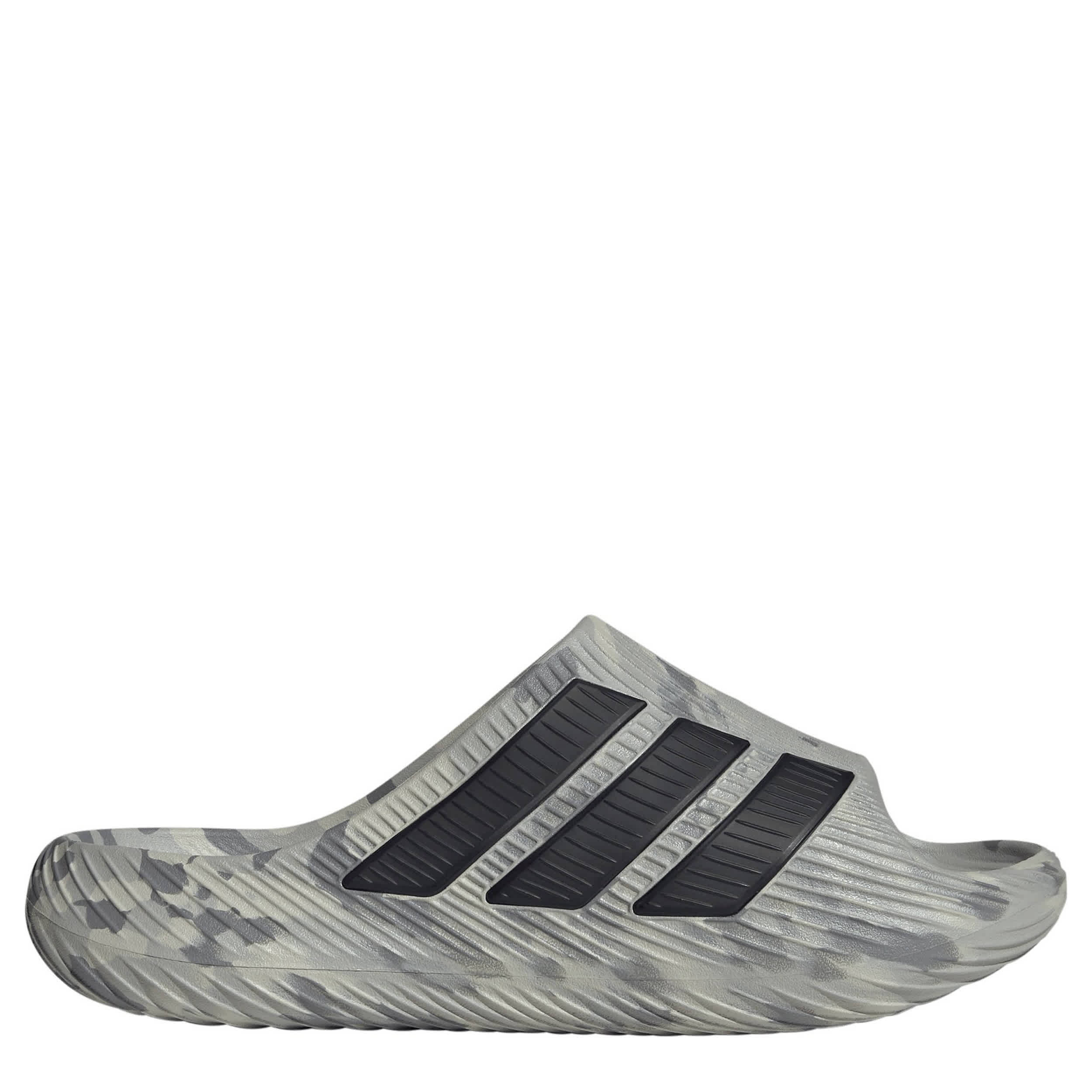 ADIDAS-MENS PURECHILL SLIDE SANDAL-GREY & WHITE
