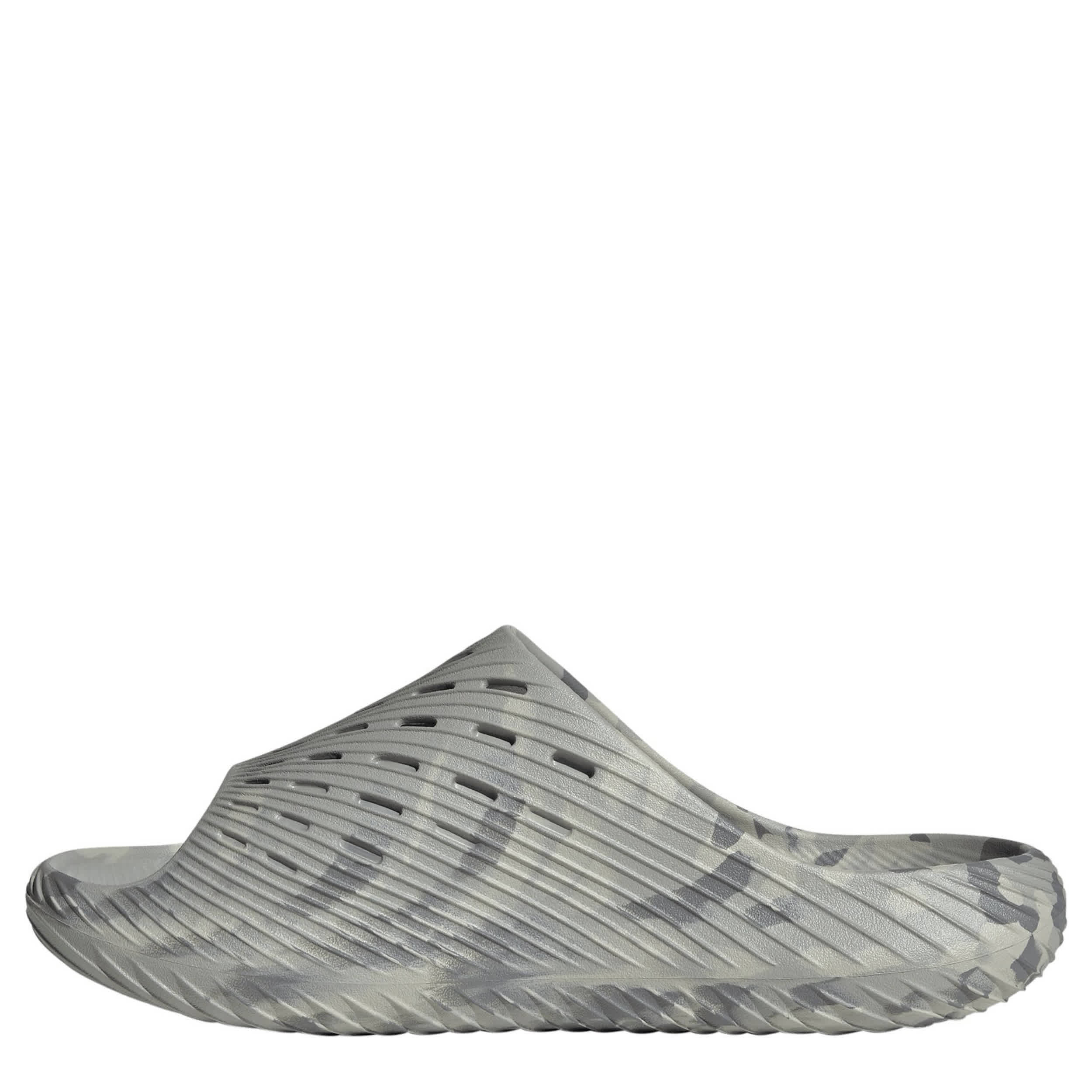 ADIDAS-MENS PURECHILL SLIDE SANDAL-GREY & WHITE