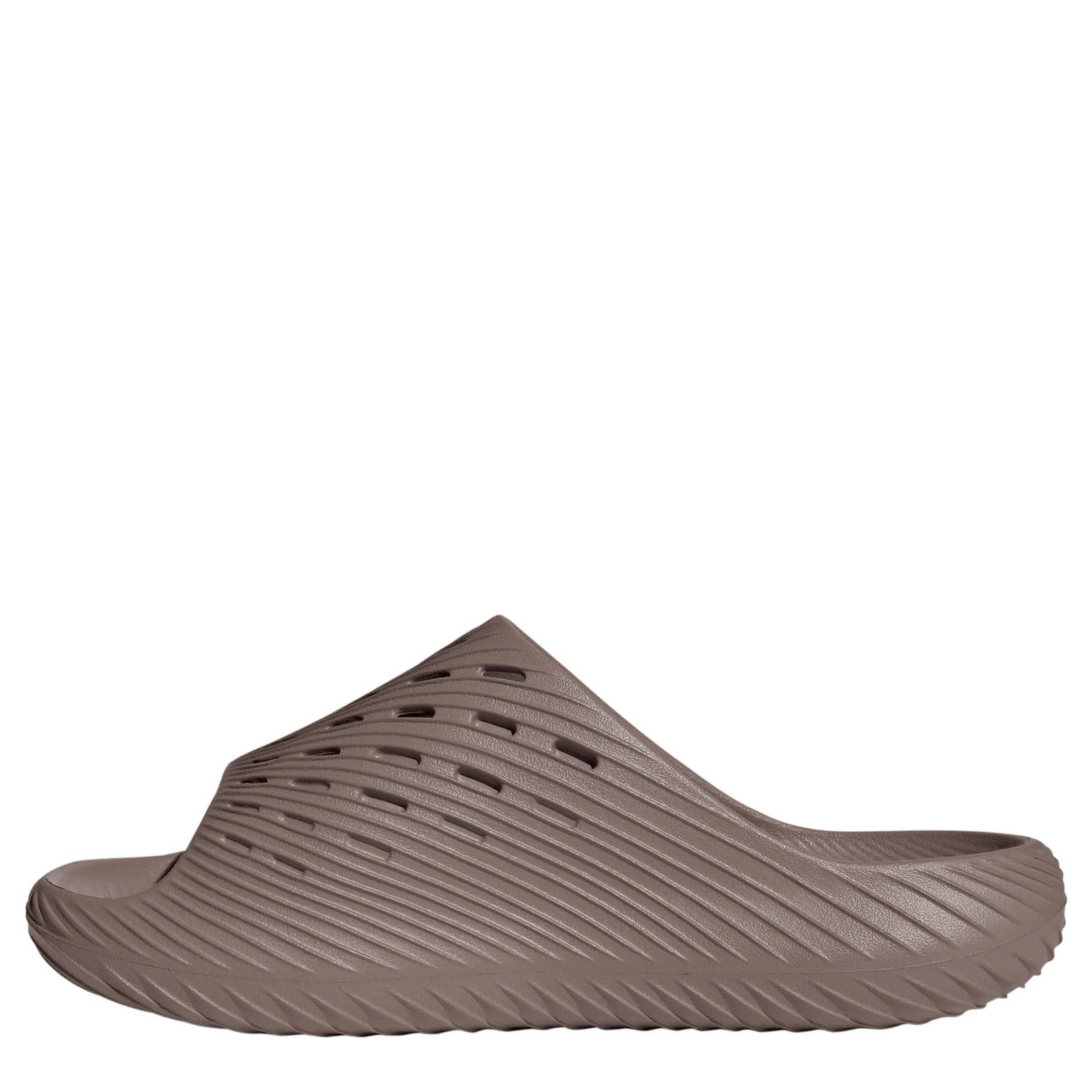 ADIDAS-MENS PURECHILL SLIDE SANDAL-BROWN & BLACK