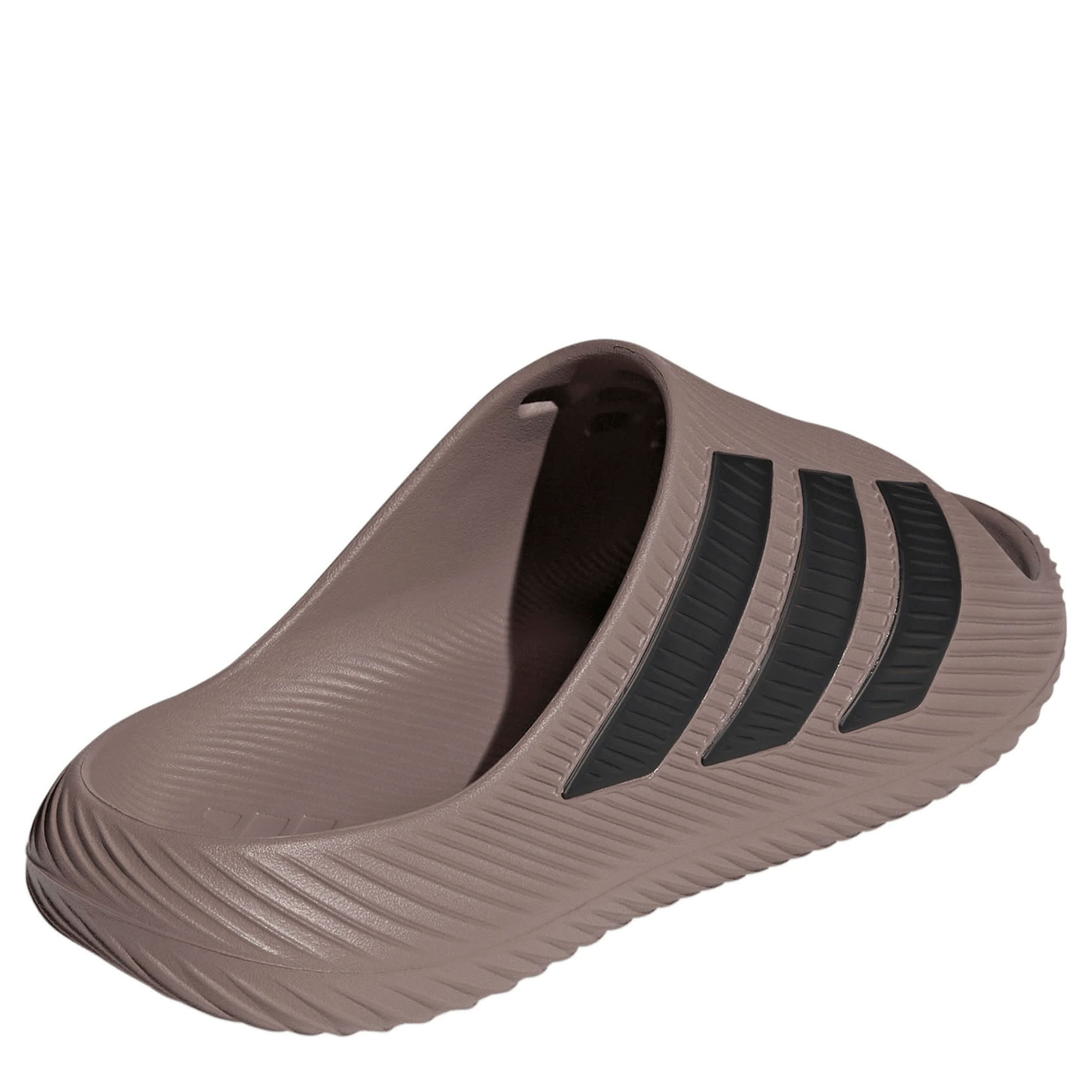 ADIDAS-MENS PURECHILL SLIDE SANDAL-BROWN & BLACK
