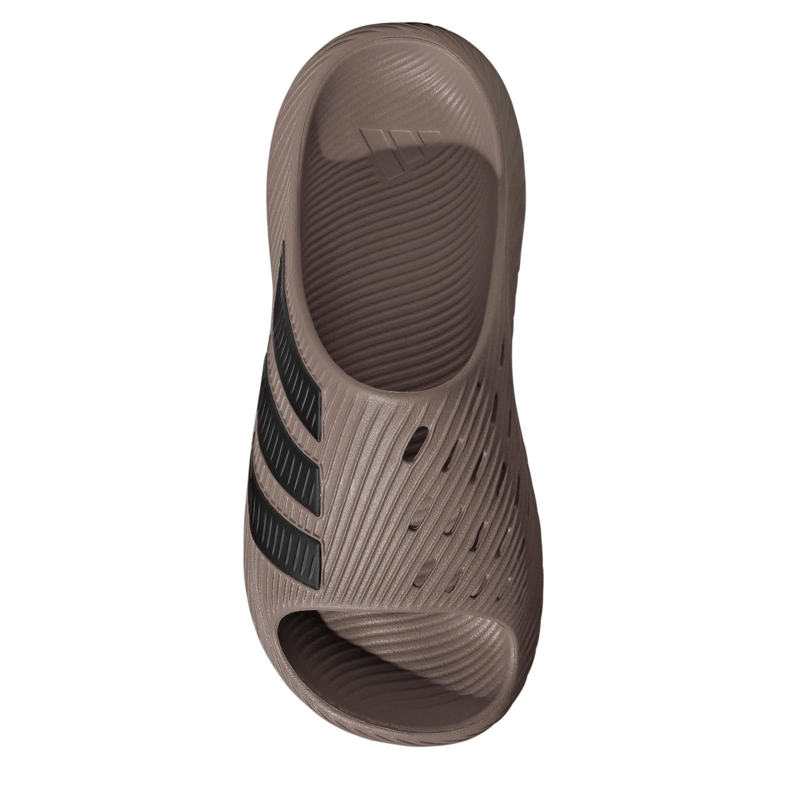 ADIDAS-MENS PURECHILL SLIDE SANDAL-BROWN & BLACK