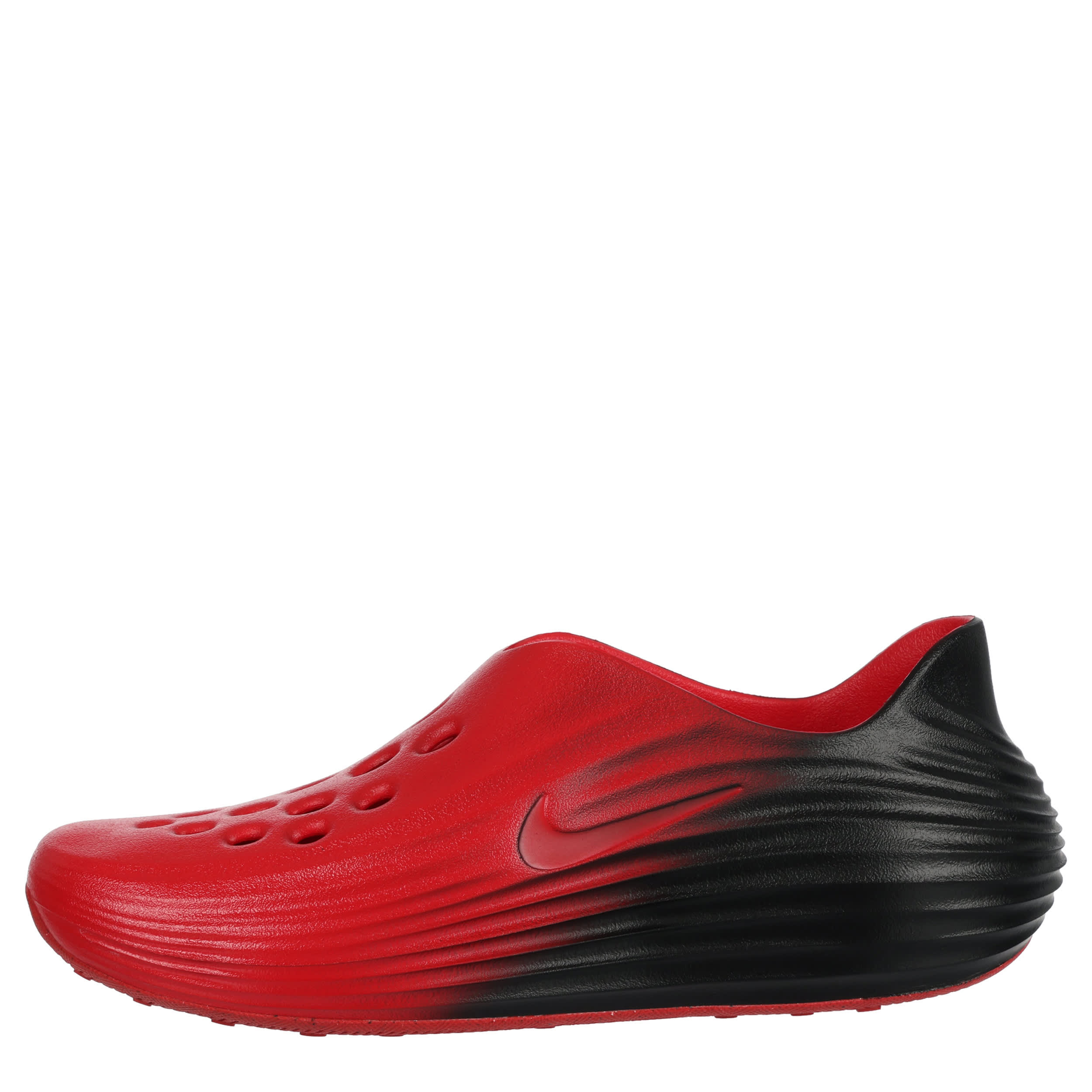 NIKE-MENS REACTX REJUVEN8 SLIP ON-RED & BLACK