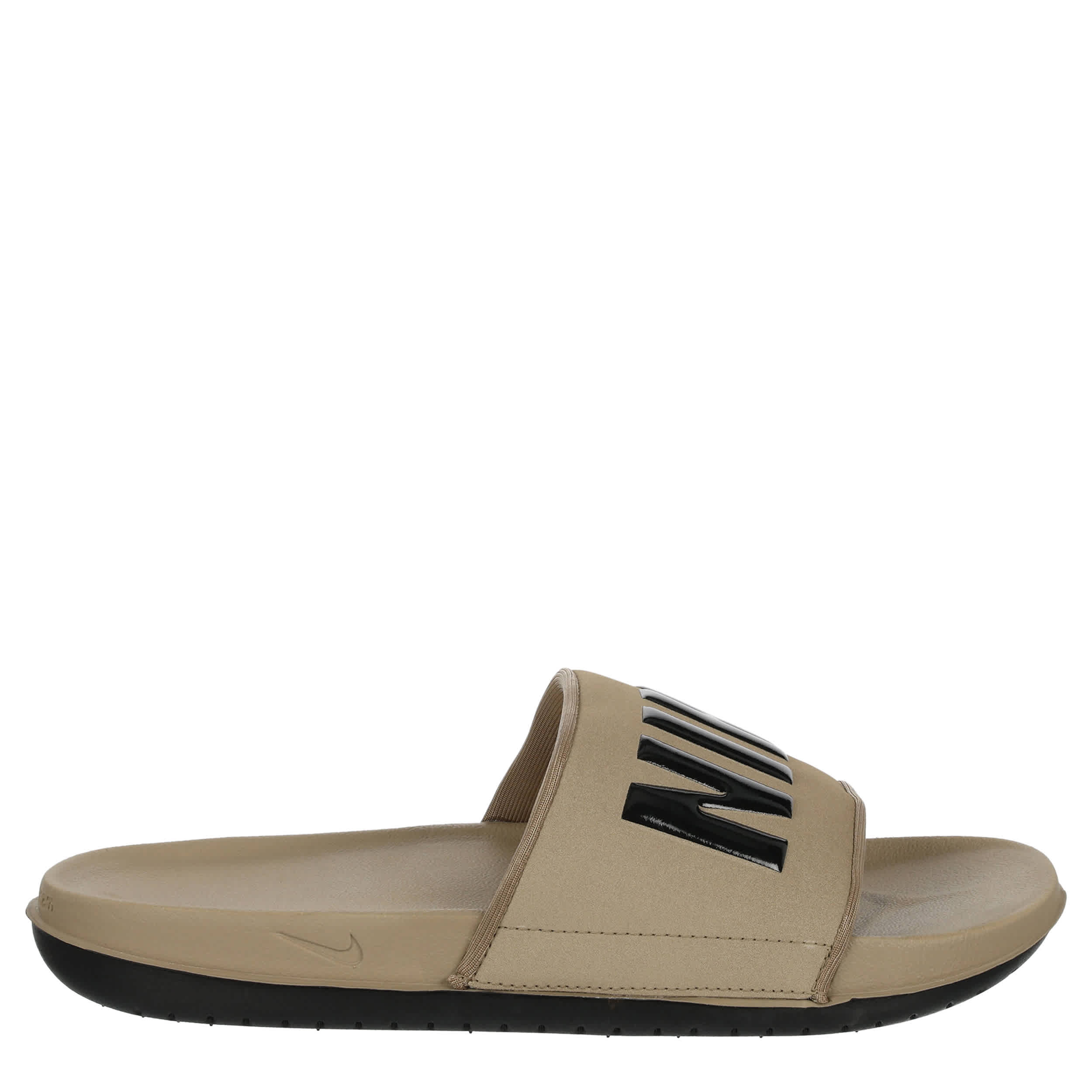 NIKE-MENS OFFCOURT SLIDE SANDAL-KHAKI & BLACK