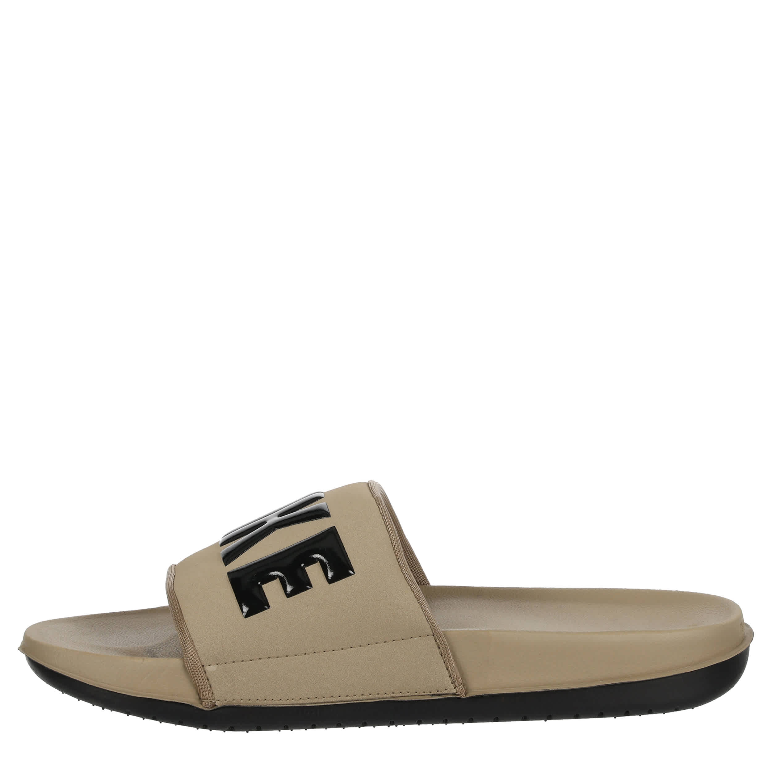 NIKE-MENS OFFCOURT SLIDE SANDAL-KHAKI & BLACK