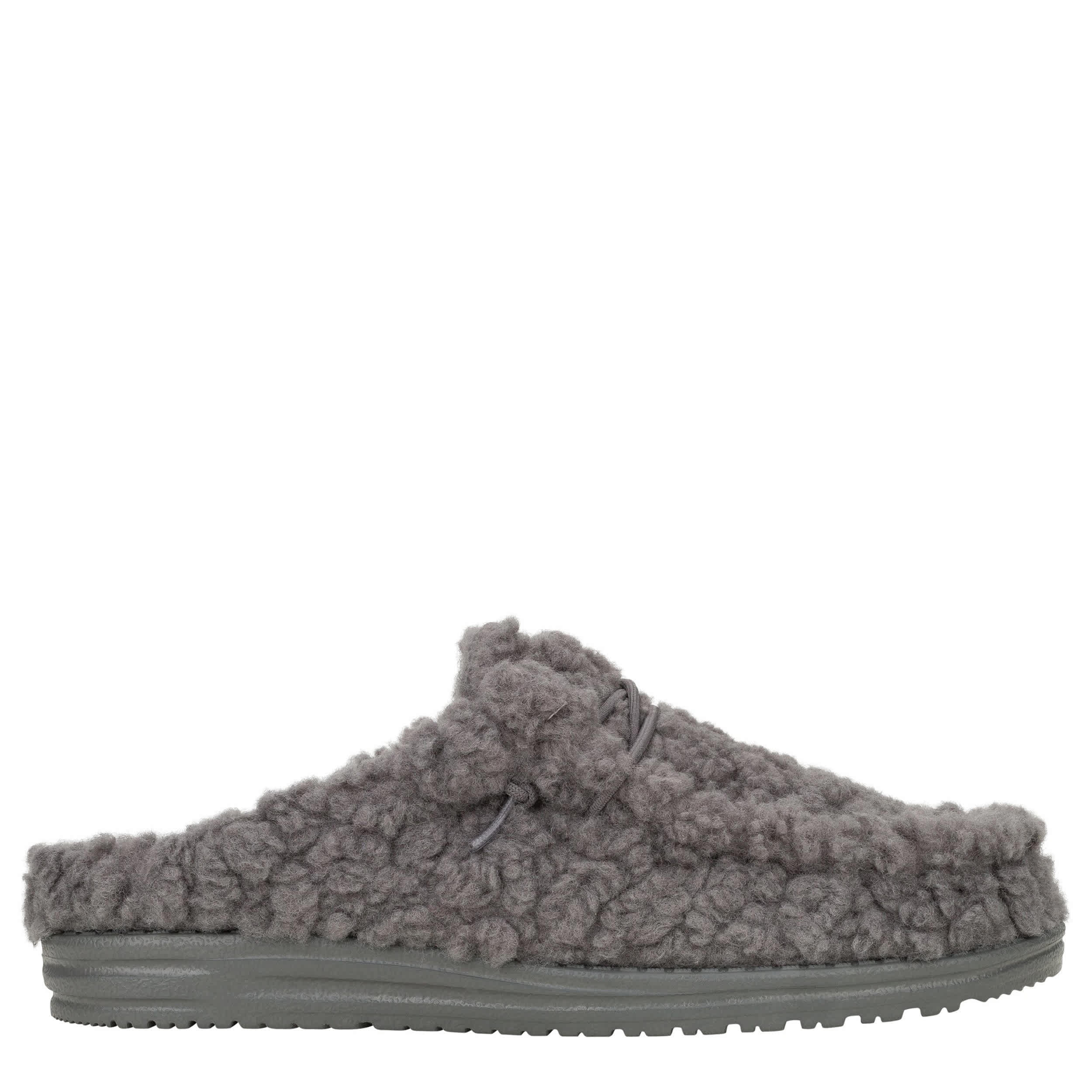 HEYDUDE-MENS WALLY SLIPPER-GREY & 