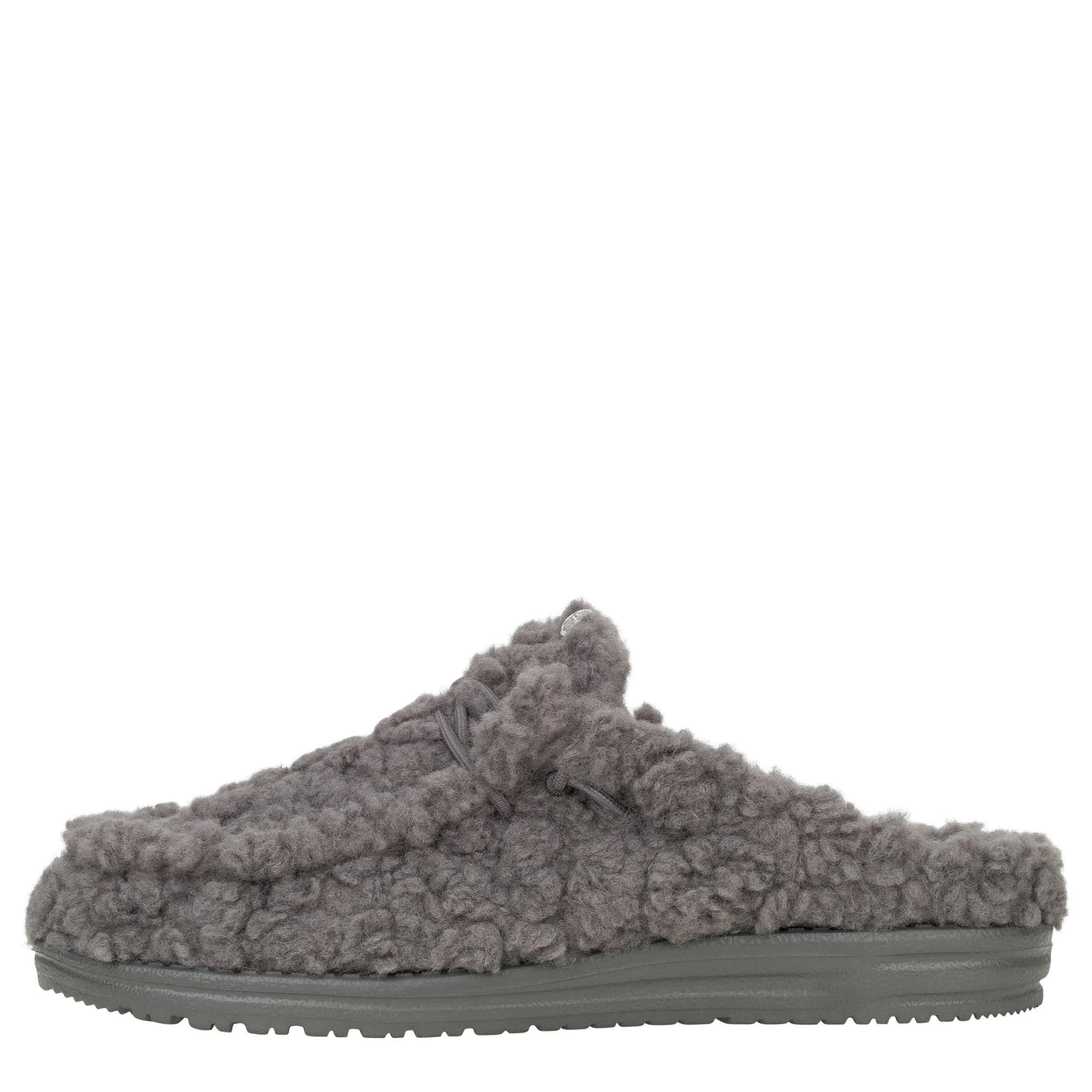 HEYDUDE-MENS WALLY SLIPPER-GREY & 