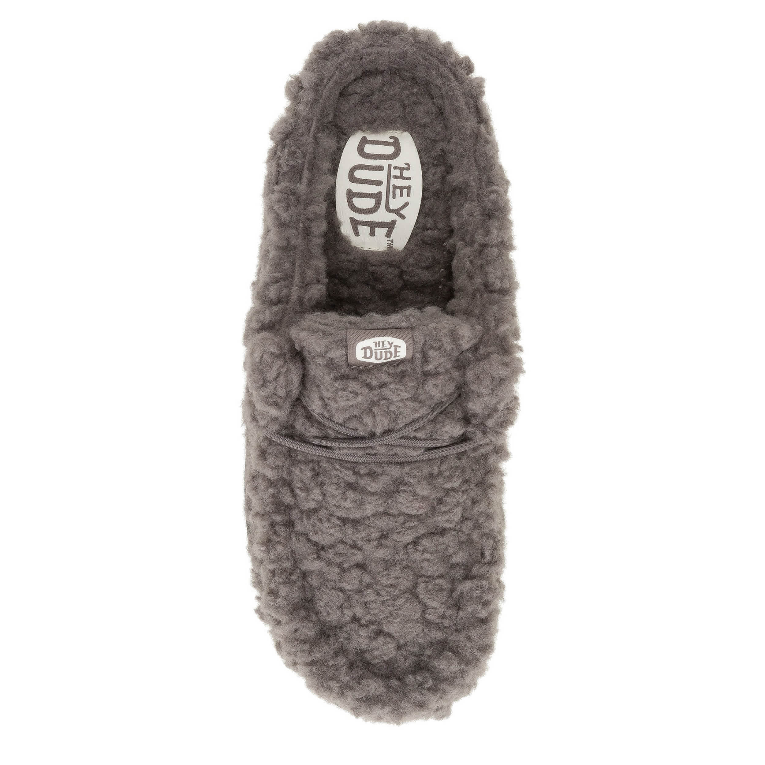 HEYDUDE-MENS WALLY SLIPPER-GREY & 