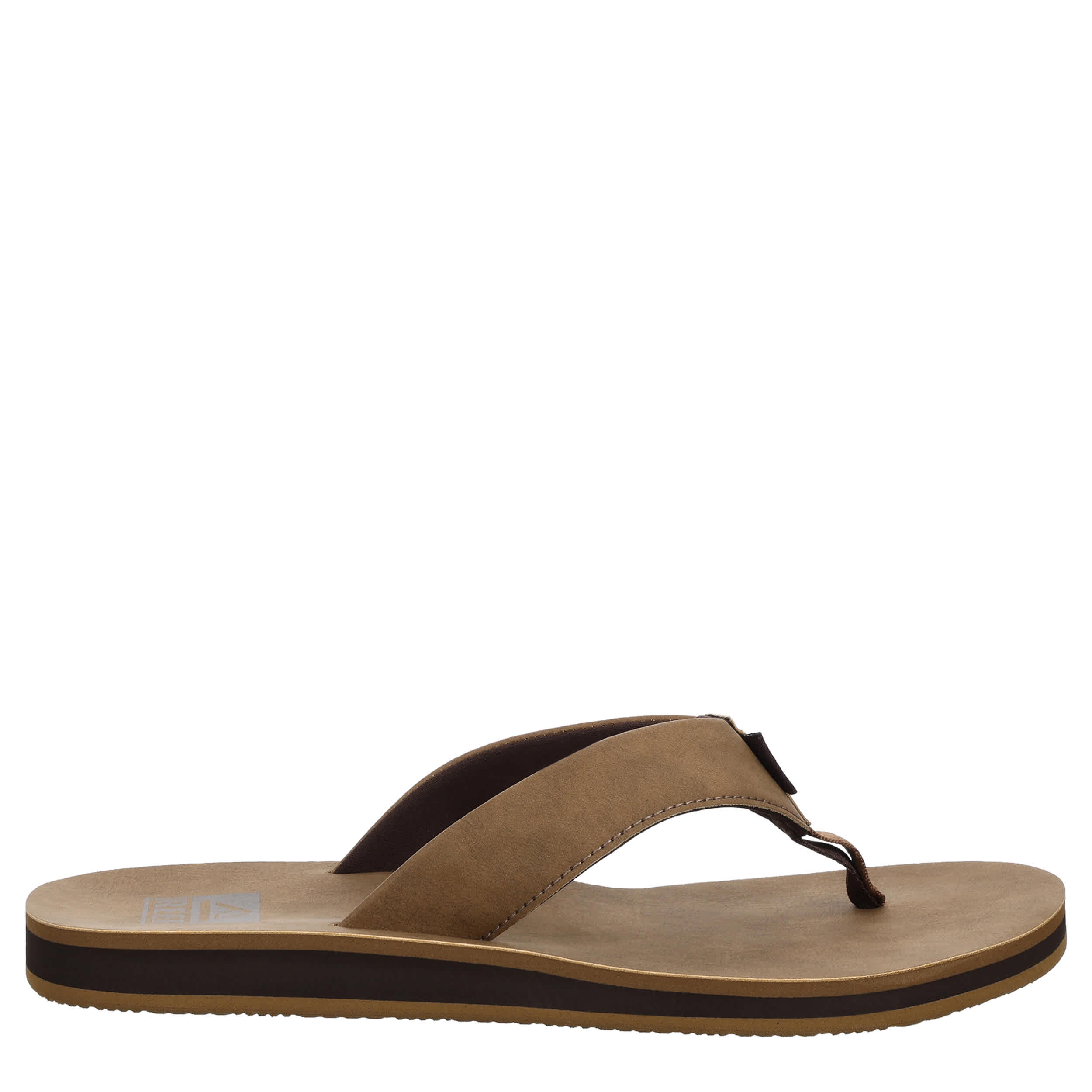 REEF-MENS GROUNDSWELL SL FLIP FLOP SANDAL-TAN & 