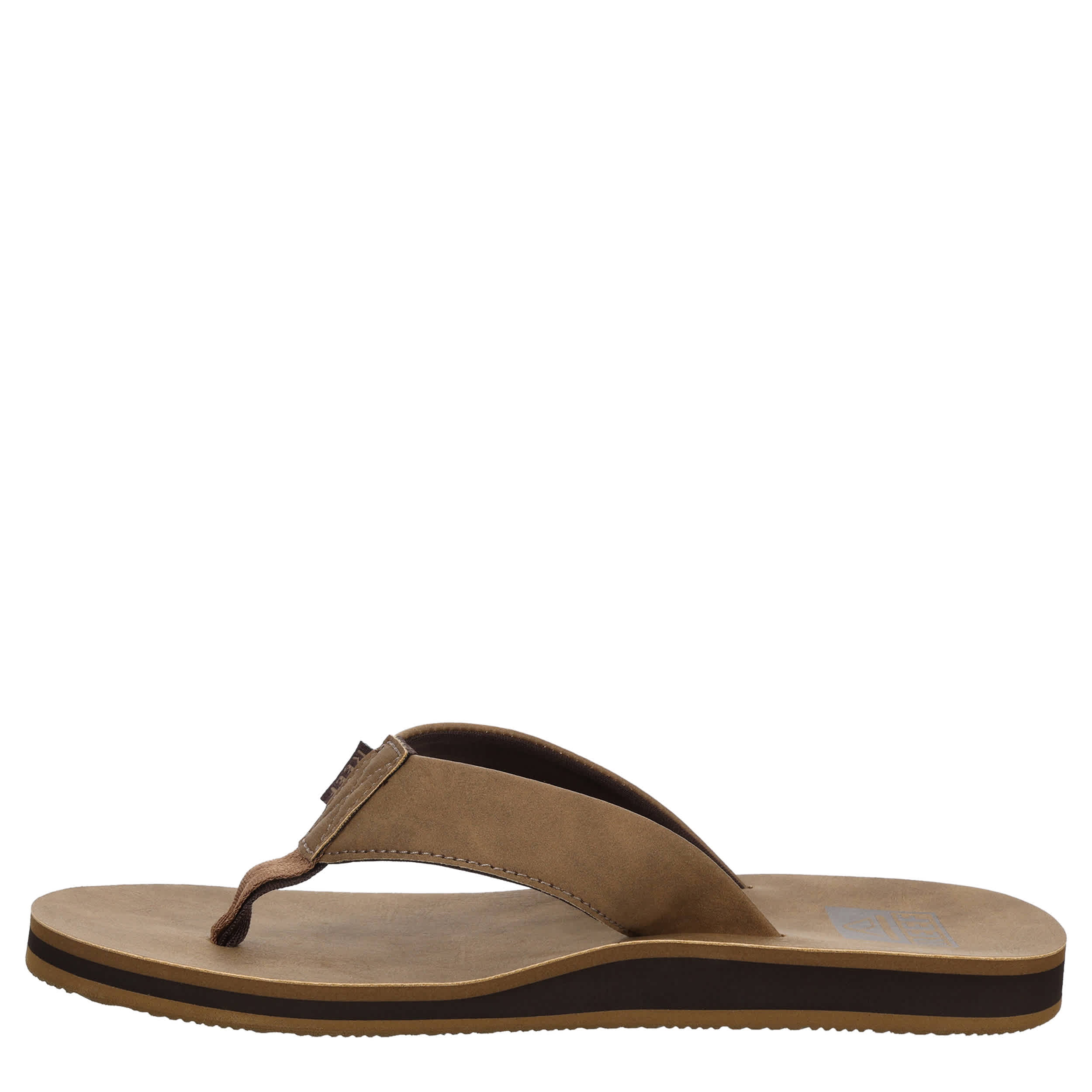 REEF-MENS GROUNDSWELL SL FLIP FLOP SANDAL-TAN & 