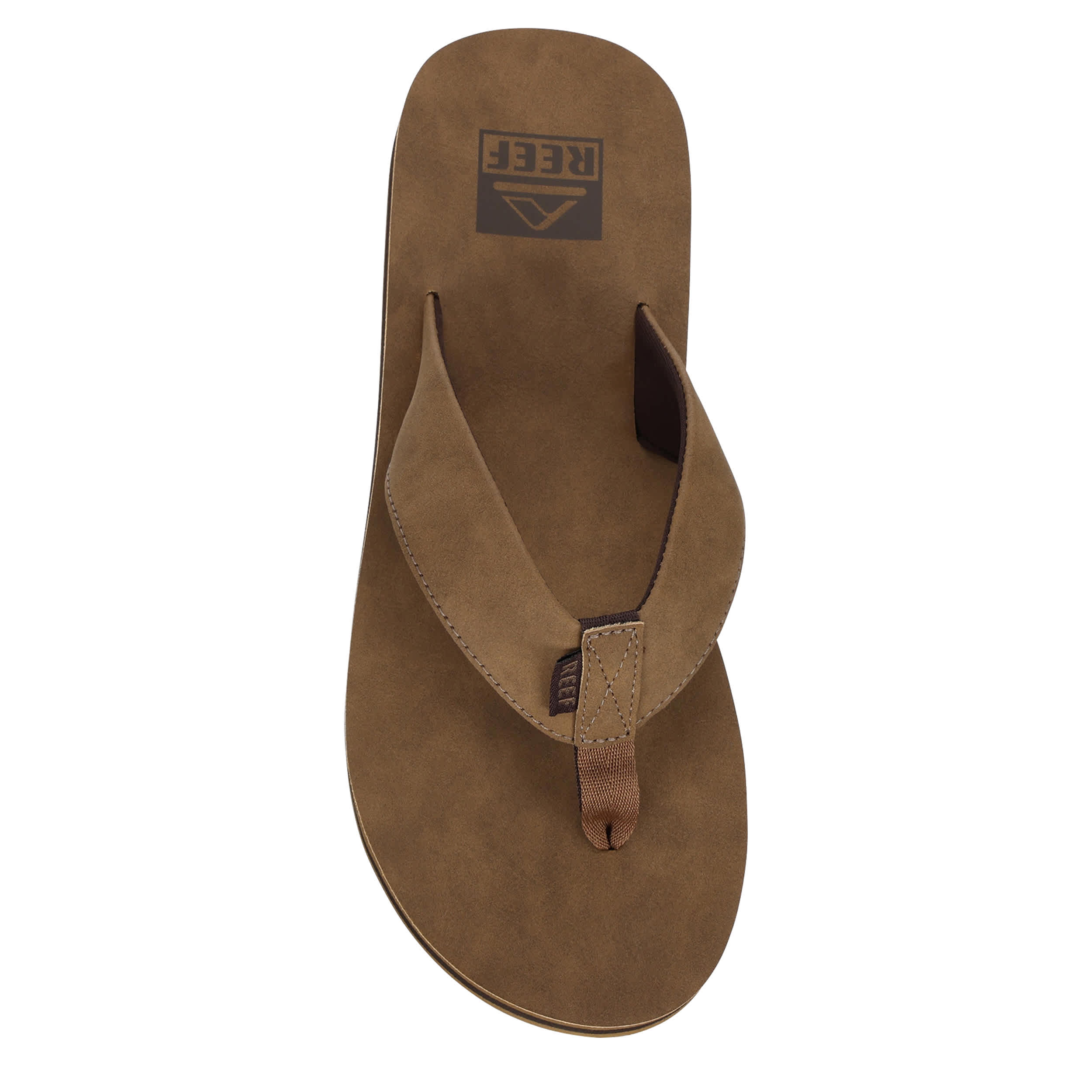 REEF-MENS GROUNDSWELL SL FLIP FLOP SANDAL-TAN & 