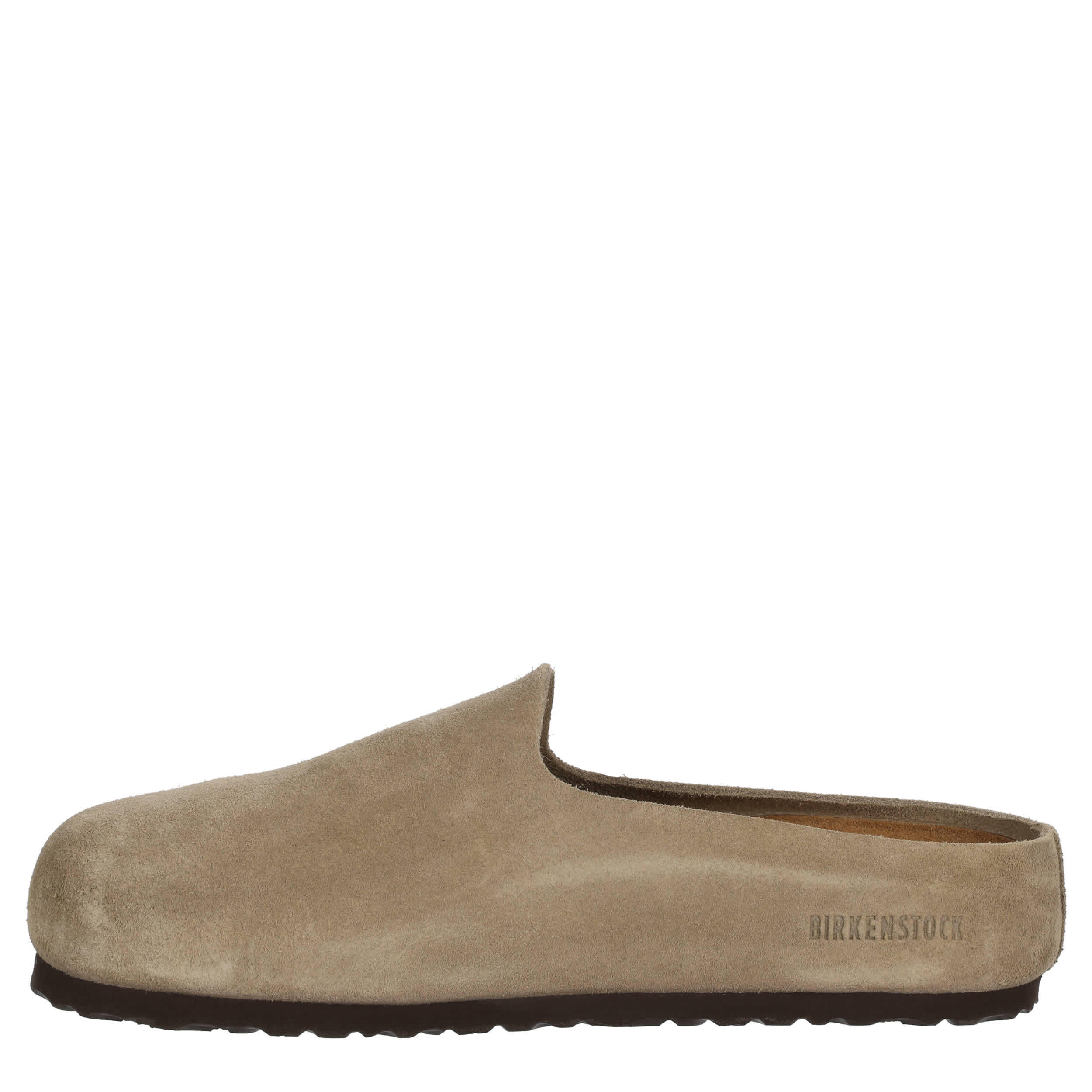 BIRKENSTOCK-MENS AMSTERDAM WRAPPED CLOG-TAUPE & 