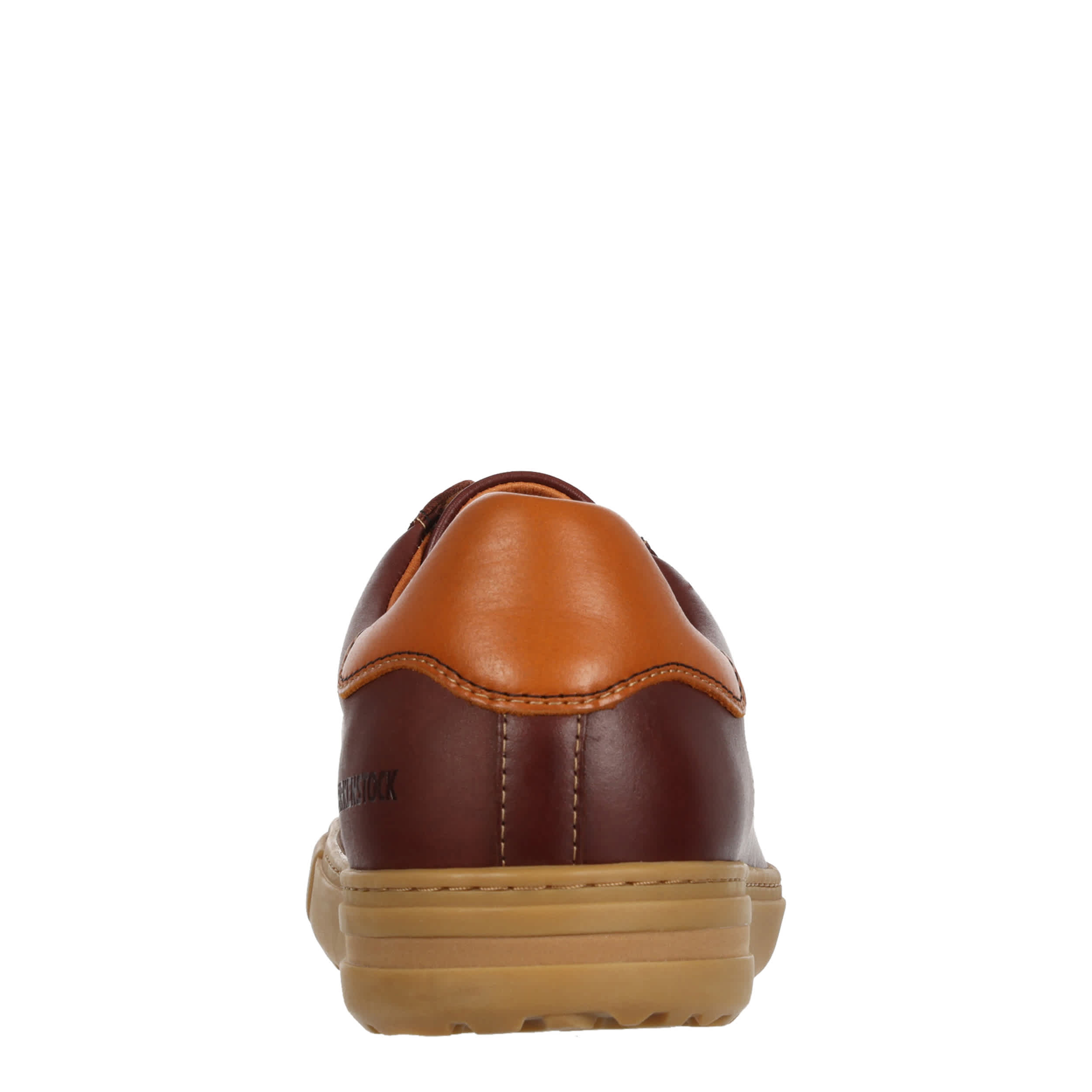 BIRKENSTOCK-MENS BEND LOW WORKWEAR SNEAKER-RUST & GUM