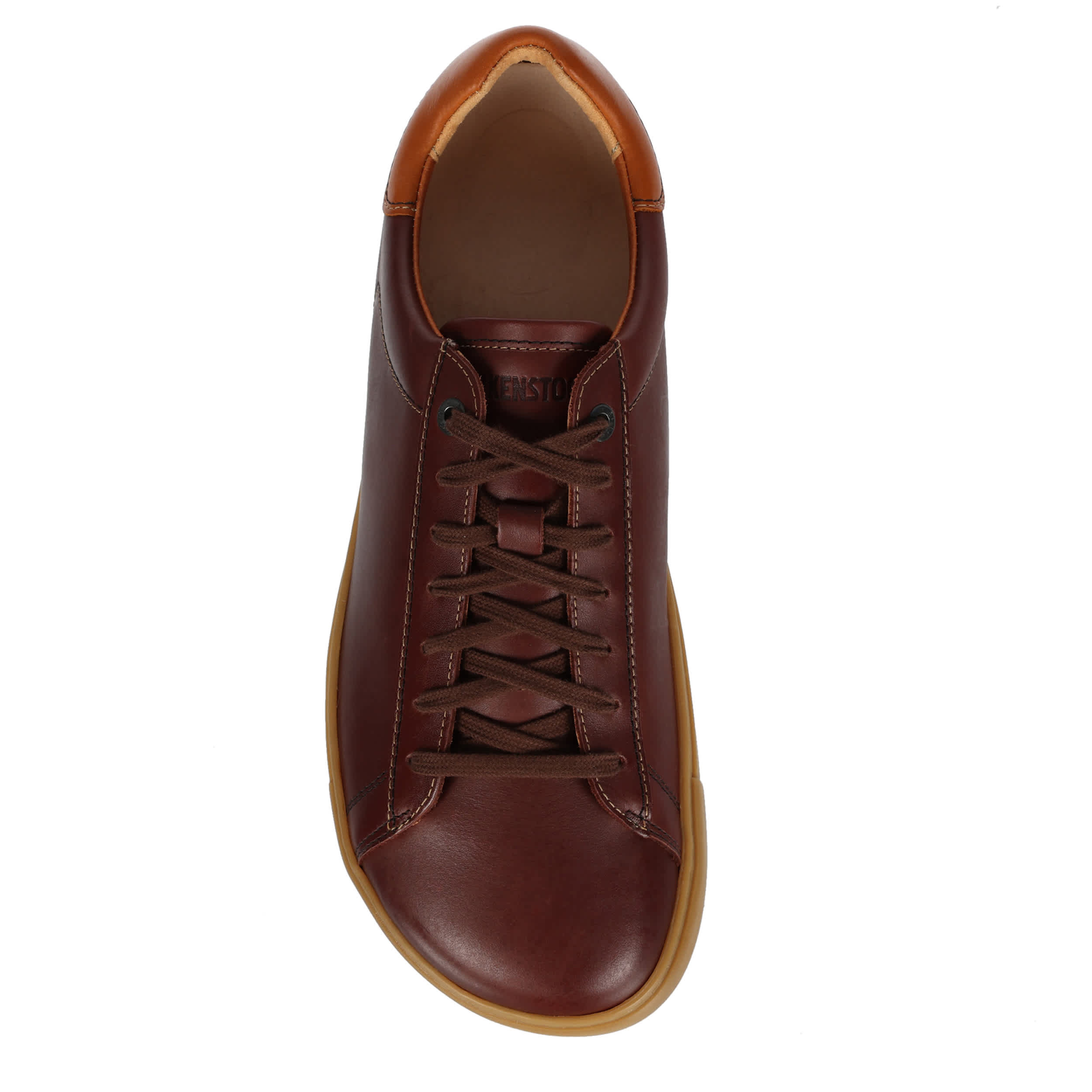 BIRKENSTOCK-MENS BEND LOW WORKWEAR SNEAKER-RUST & GUM