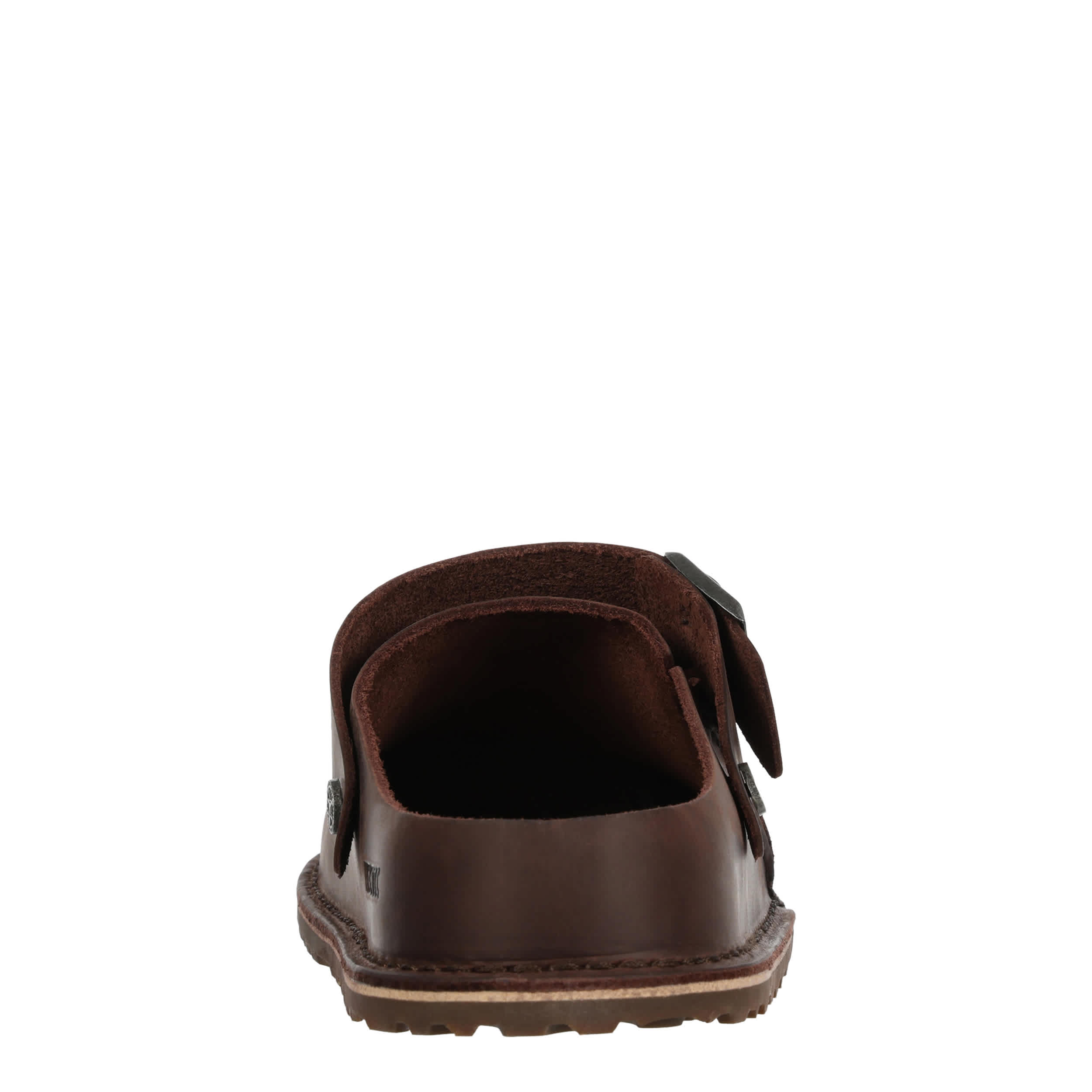 BIRKENSTOCK-MENS LUTRY OILED LEATHER CLOG-BROWN & 