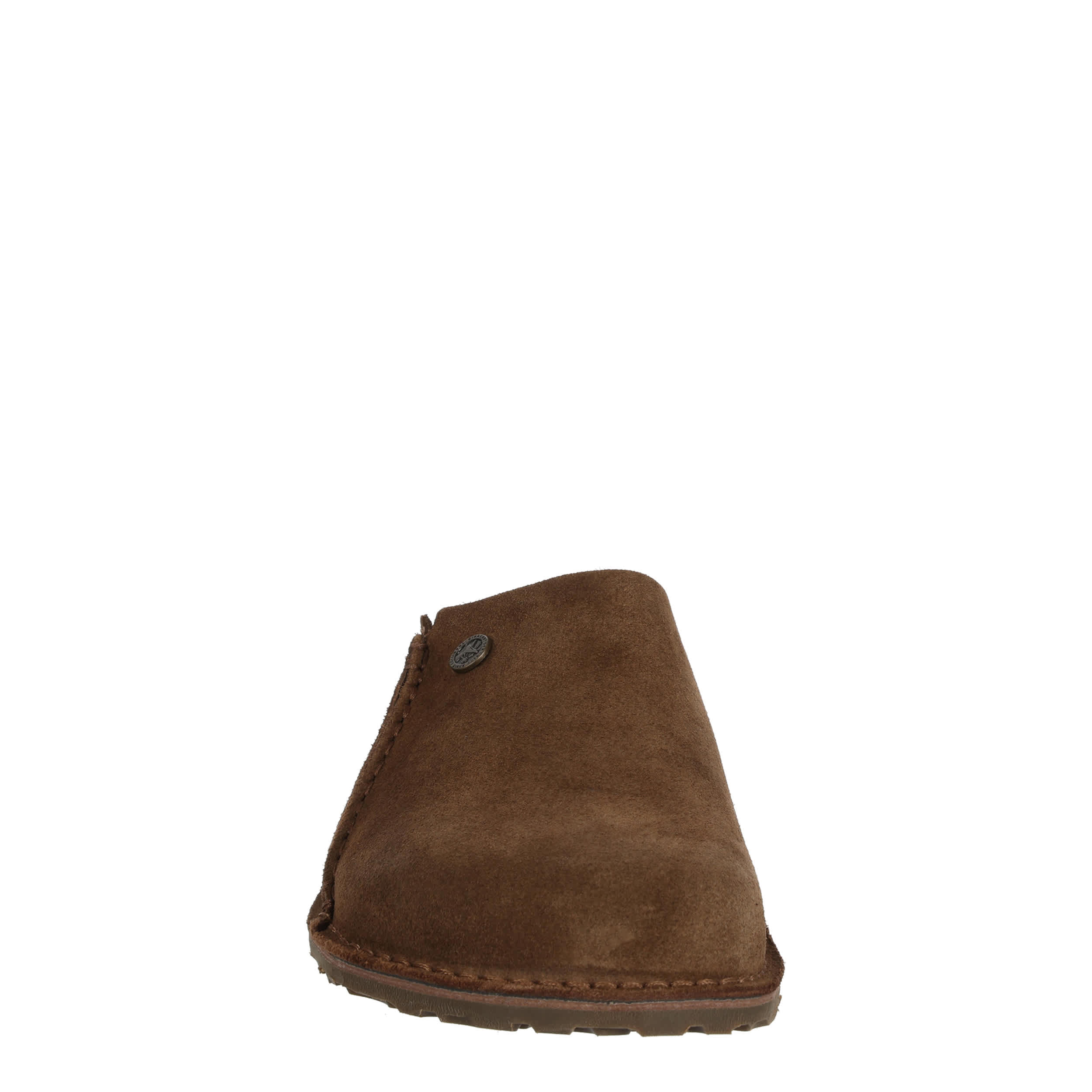 BIRKENSTOCK-MENS ZERMATT 365 SUEDE CLOG-BROWN & 