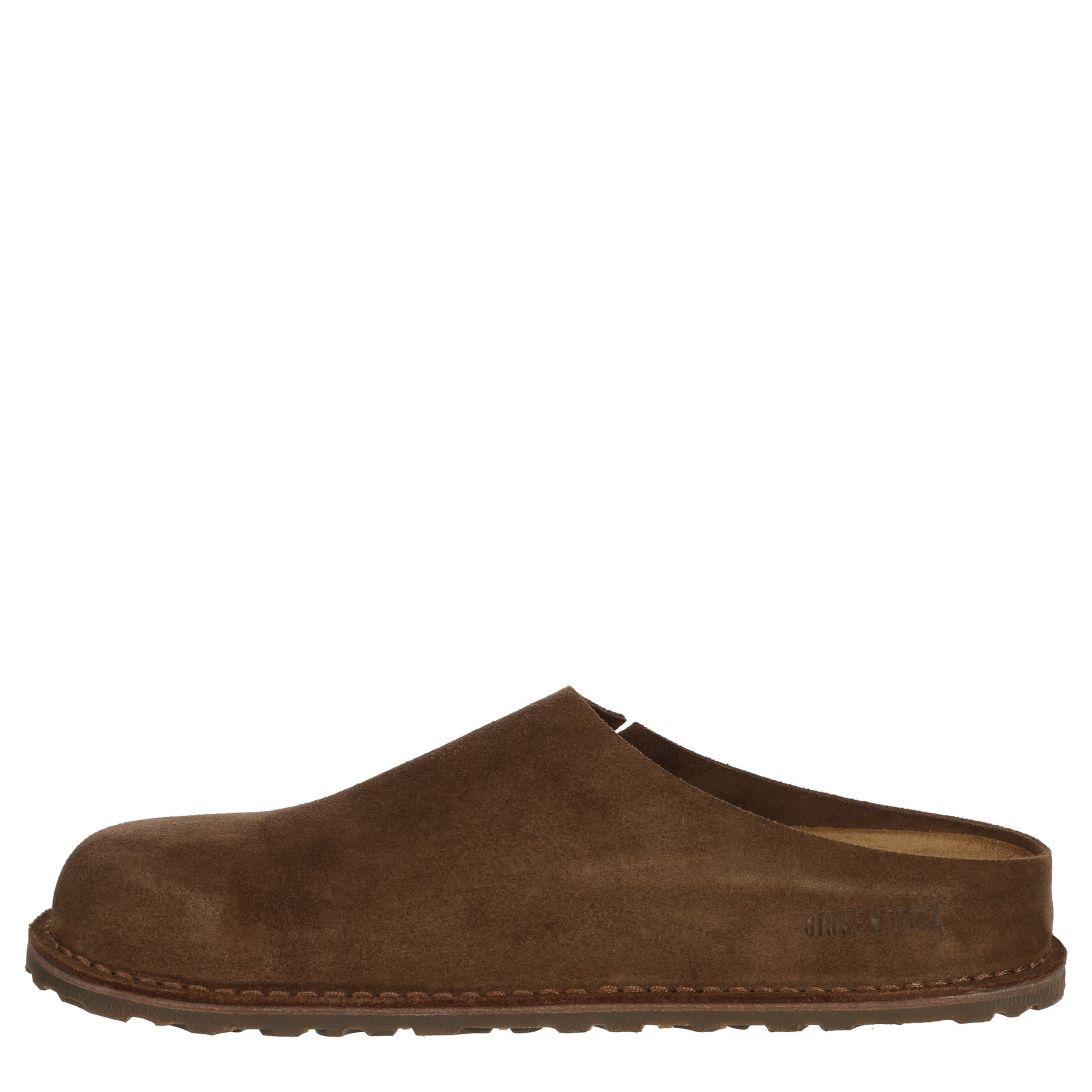 BIRKENSTOCK-MENS ZERMATT 365 SUEDE CLOG-BROWN & 