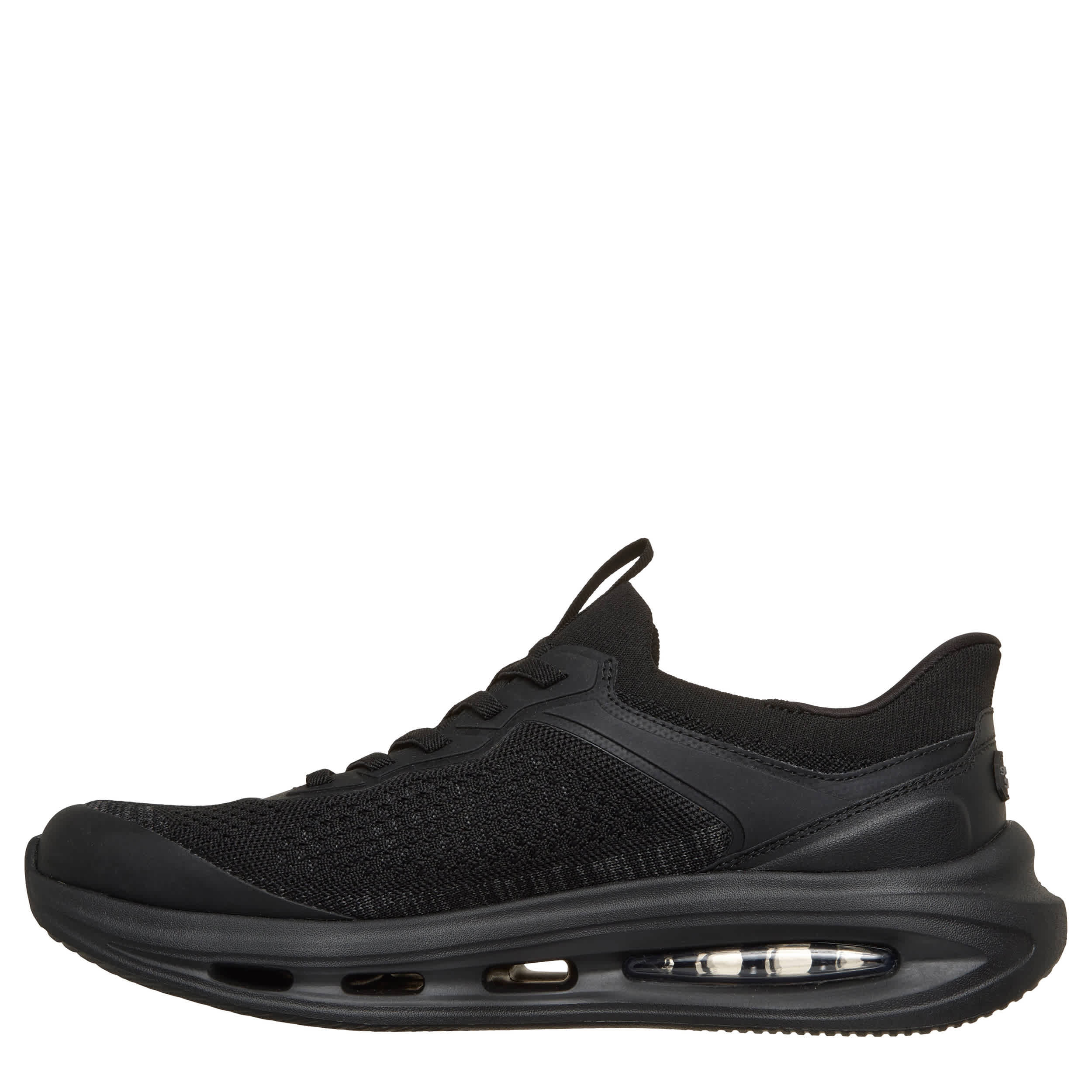 SKECHERS-MENS SLIP-INS SLOAN-ORBITAL SNEAKER-BLACK & 