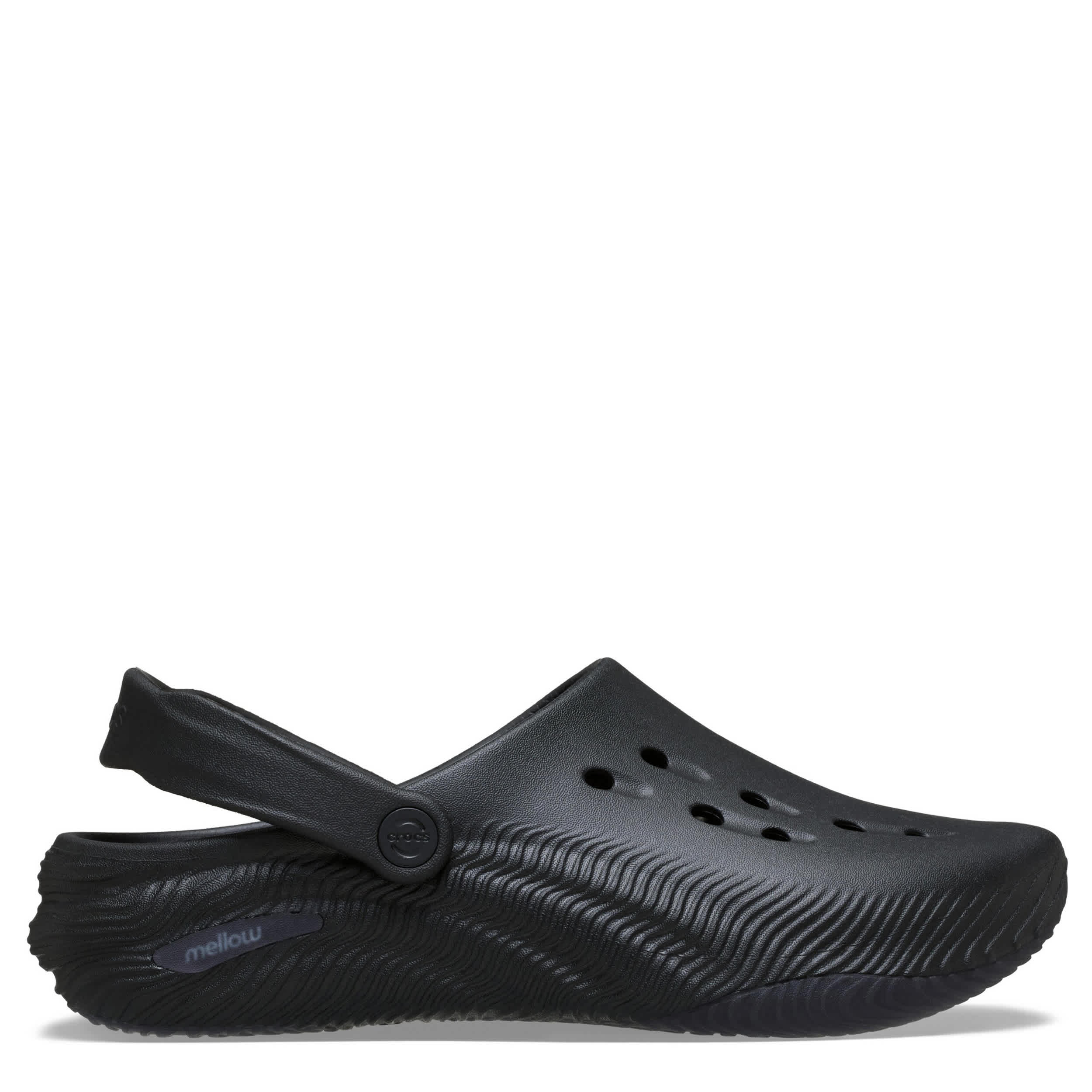 CROCS-UNISEX MELLOW 2 CLOG-BLACK & GREY
