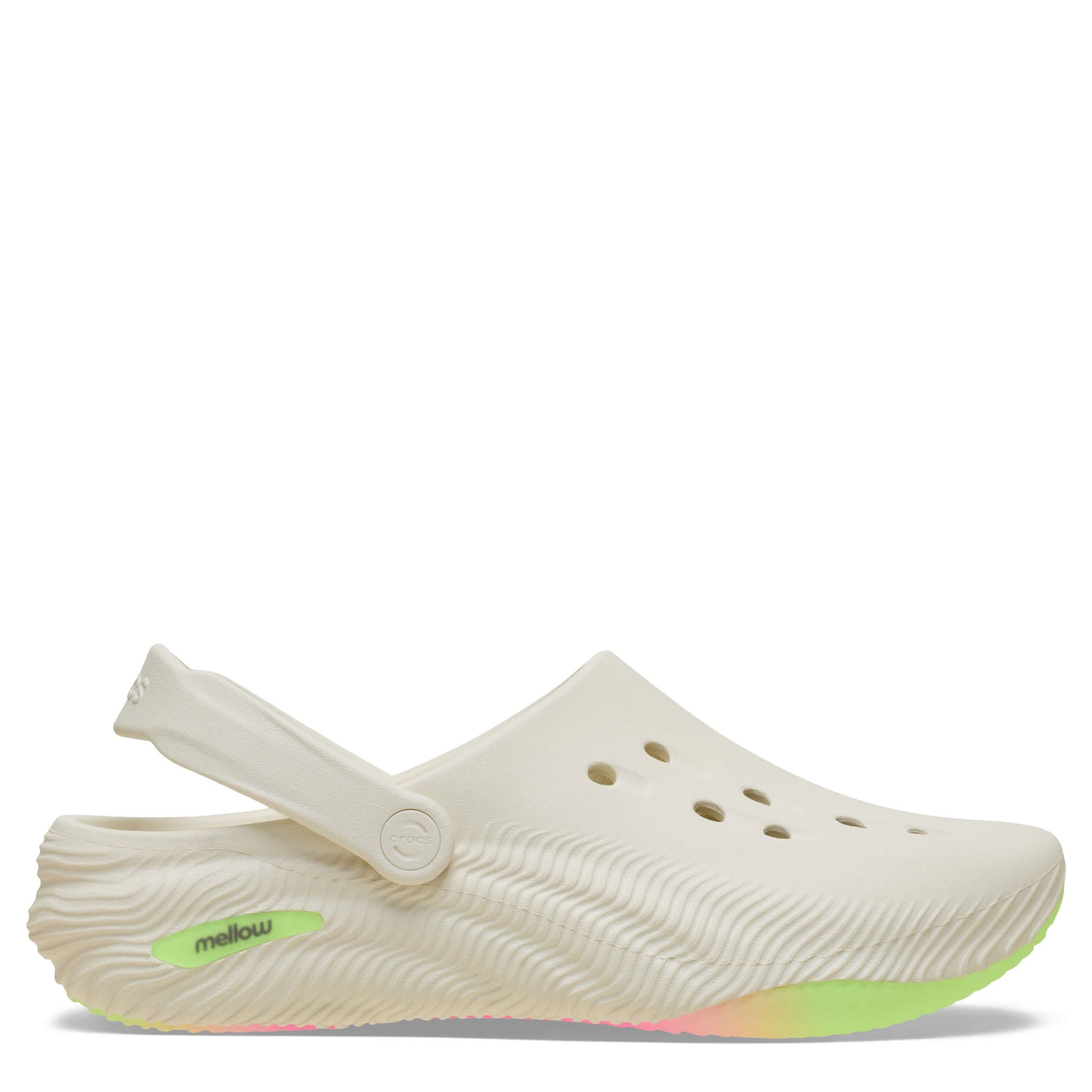 CROCS-UNISEX MELLOW 2 CLOG-OFF WHITE & MULTICOLOR