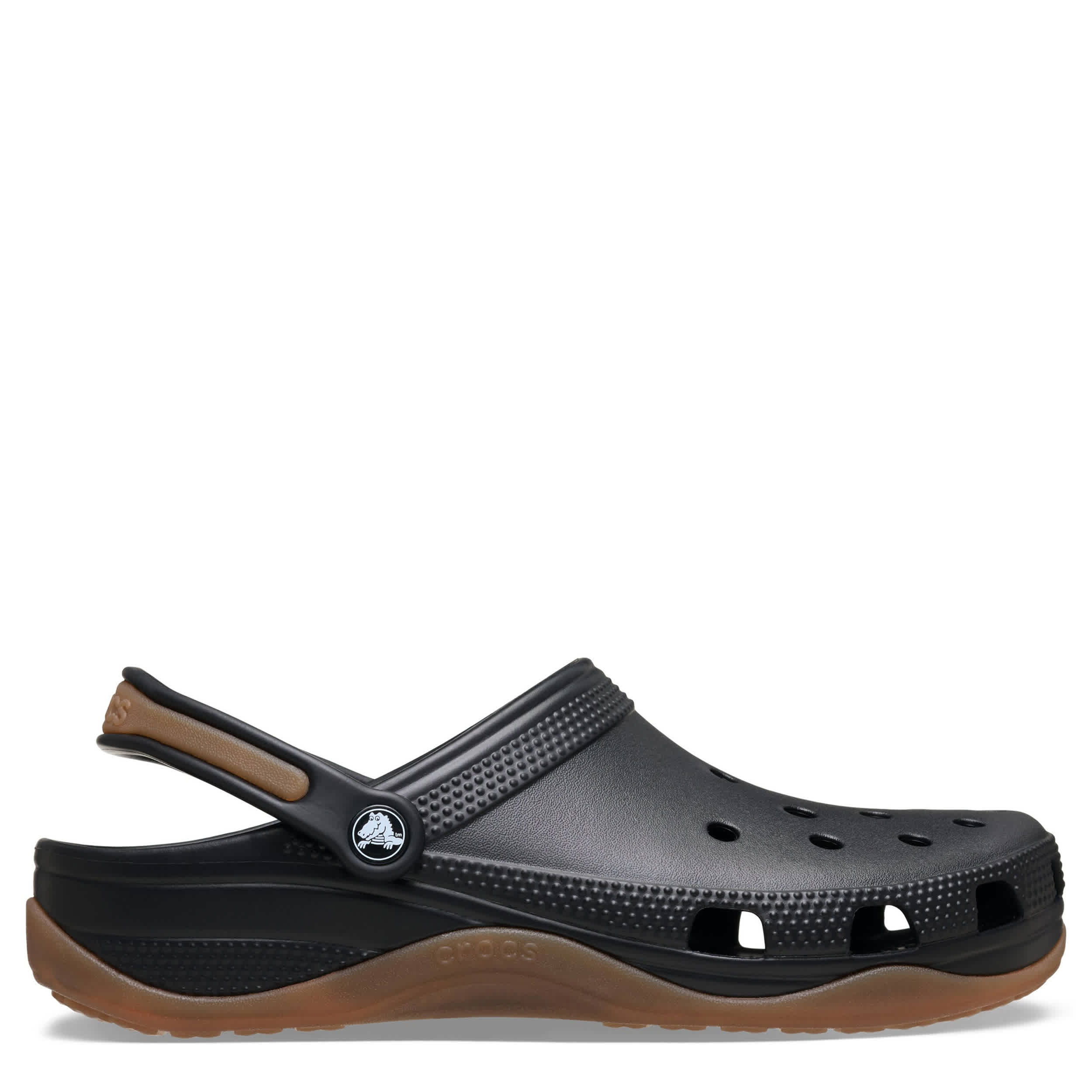 CROCS-MENS CLASSIC EVO GUM CLOG-BLACK & GUM