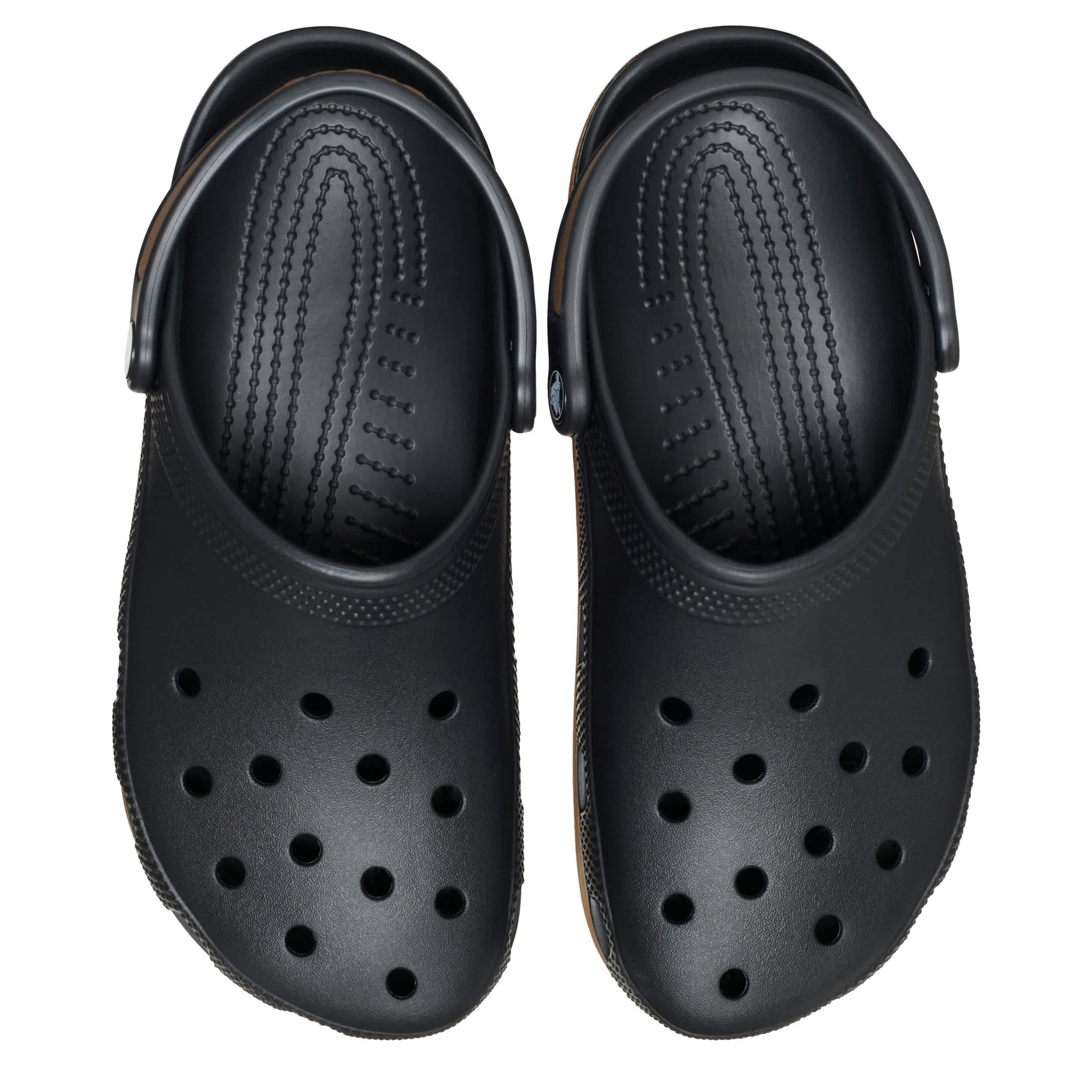 CROCS-MENS CLASSIC EVO GUM CLOG-BLACK & GUM