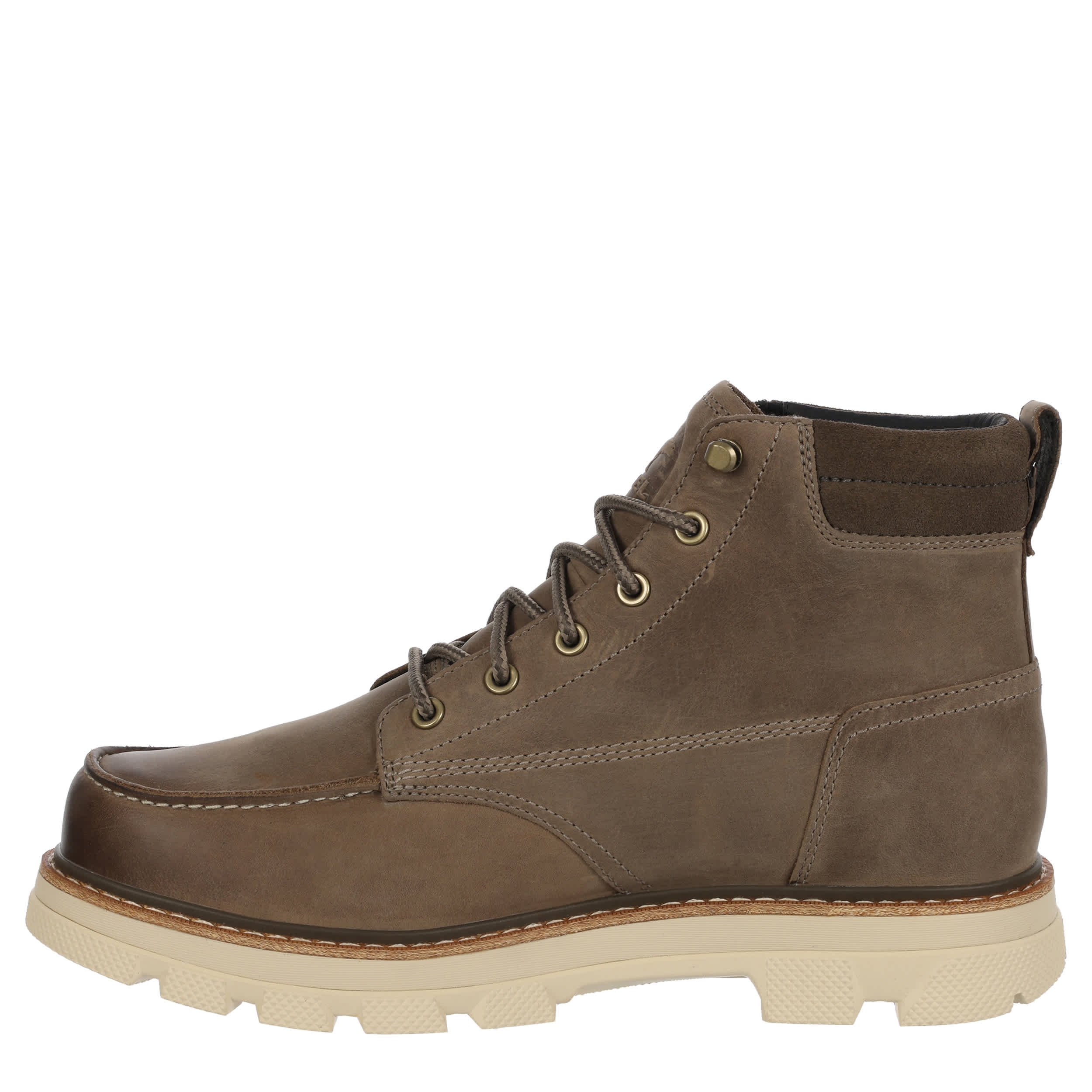 SOREL-MENS LARK-47 MOC TOE WP BOOT-GREY & 