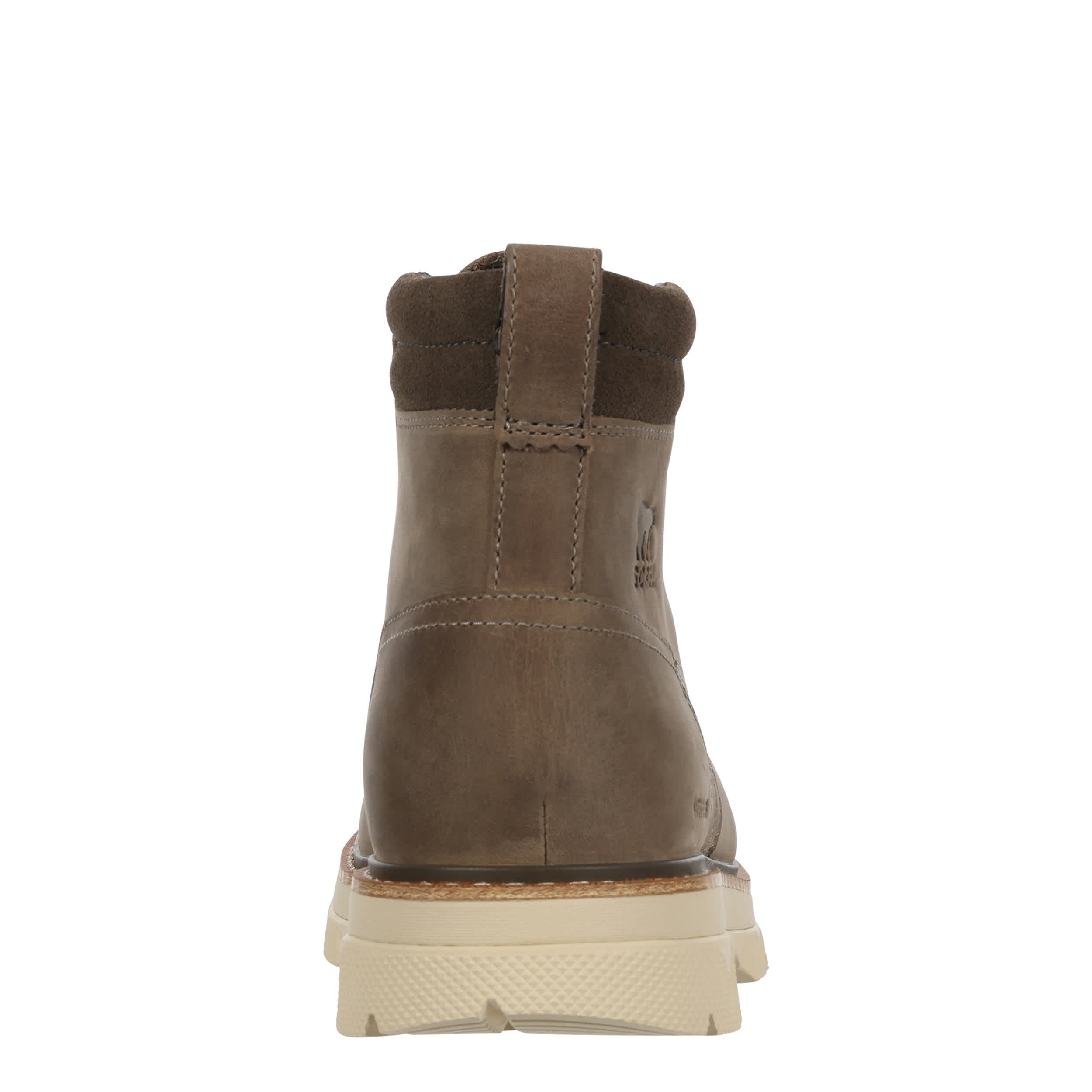 SOREL-MENS LARK-47 MOC TOE WP BOOT-GREY & 