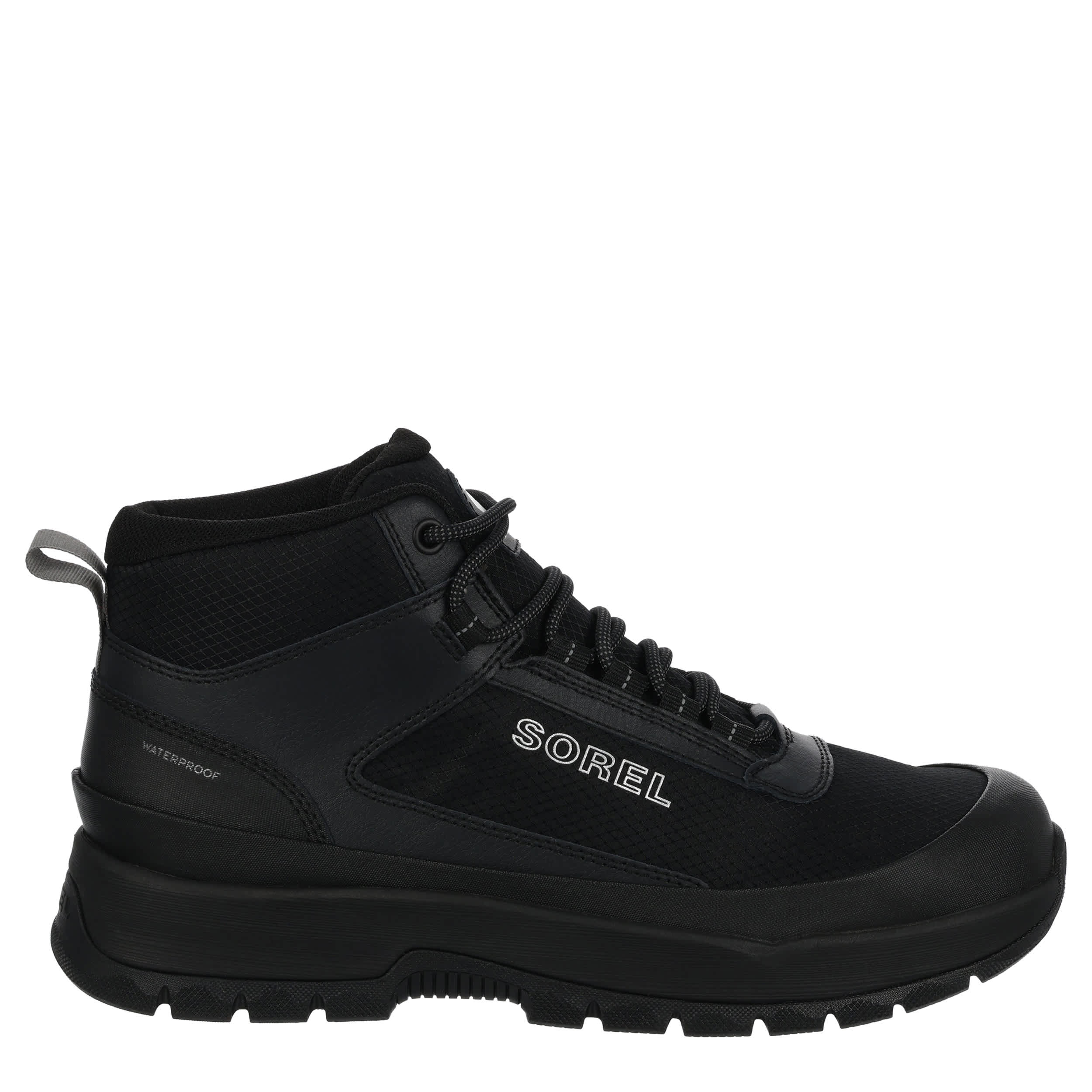 SOREL-MENS OUTING NW MID WP BOOT-BLACK & 