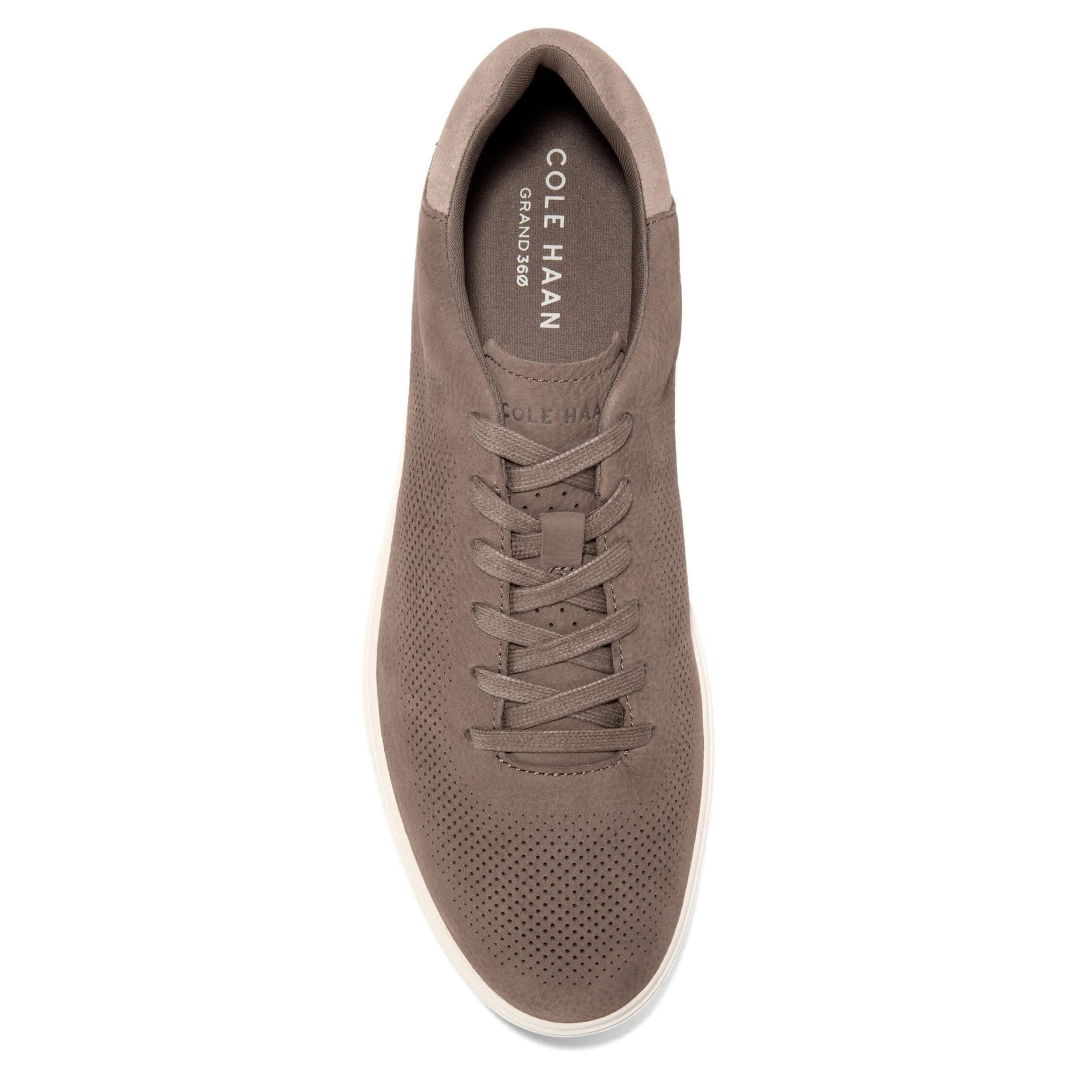 COLE HAAN-MENS GRANDPRO ANGLEACE SNEAKER-BROWN & 