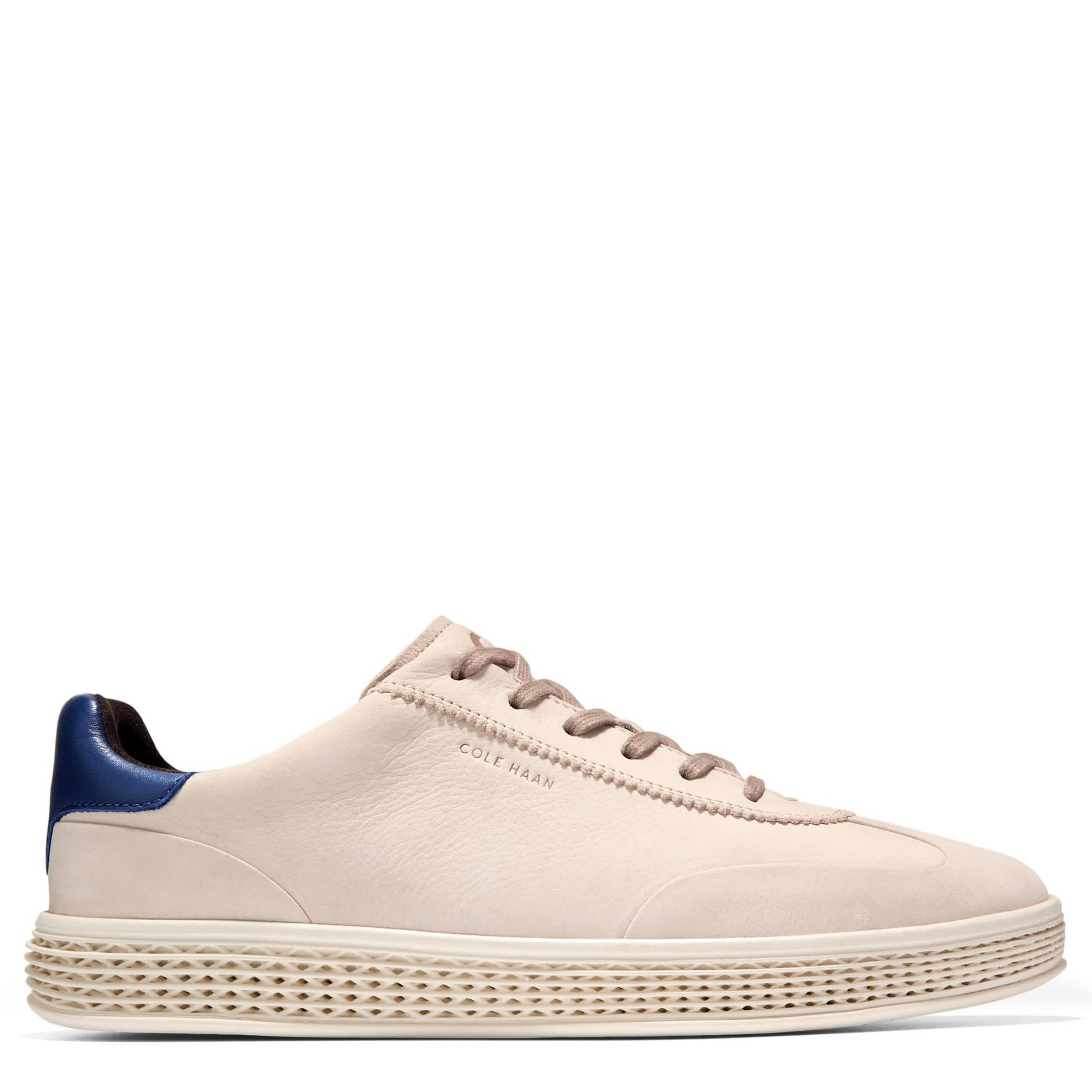 COLE HAAN-MENS GRANDPRO TURF SKYWEAVE SNEAKER-STONE & 
