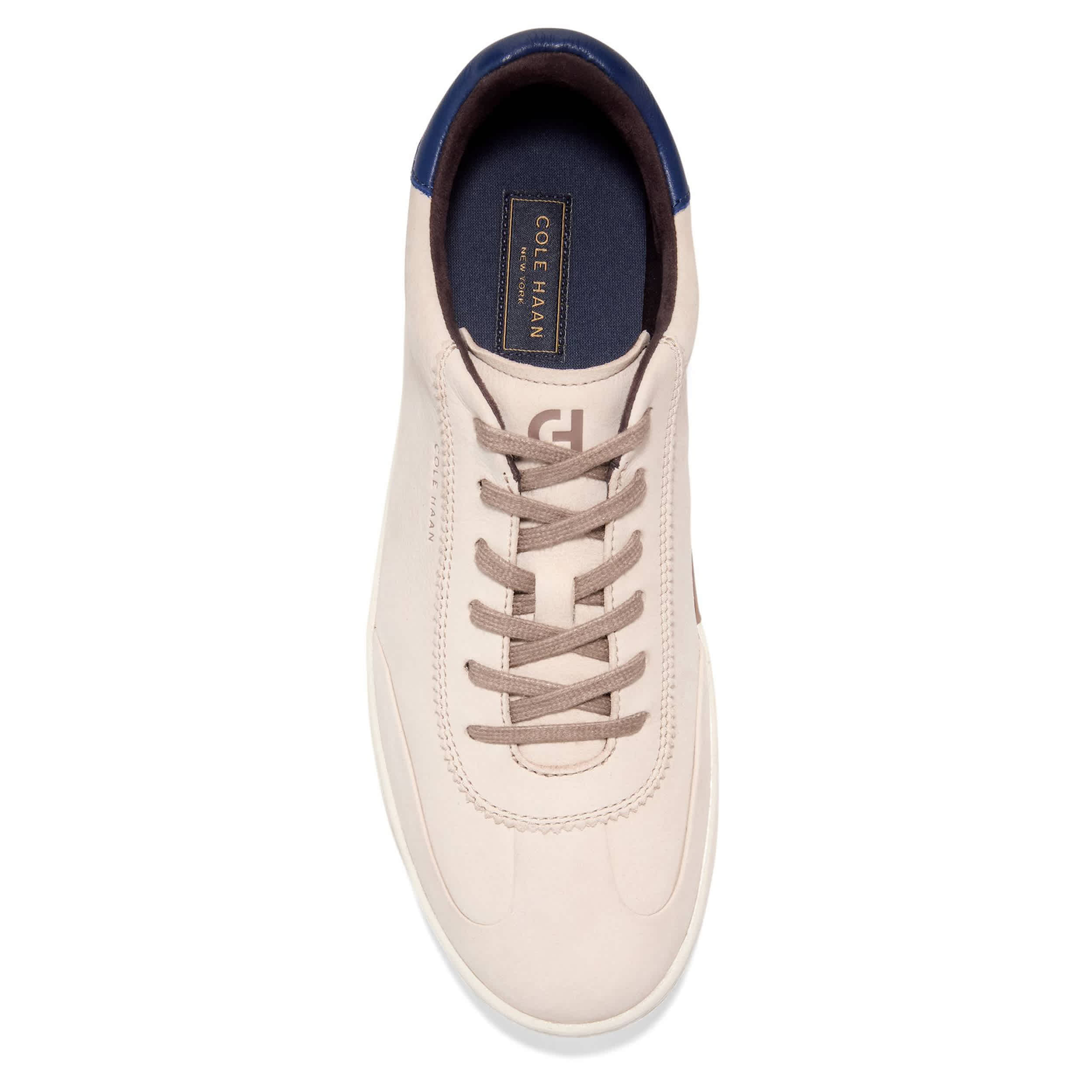 COLE HAAN-MENS GRANDPRO TURF SKYWEAVE SNEAKER-STONE & 
