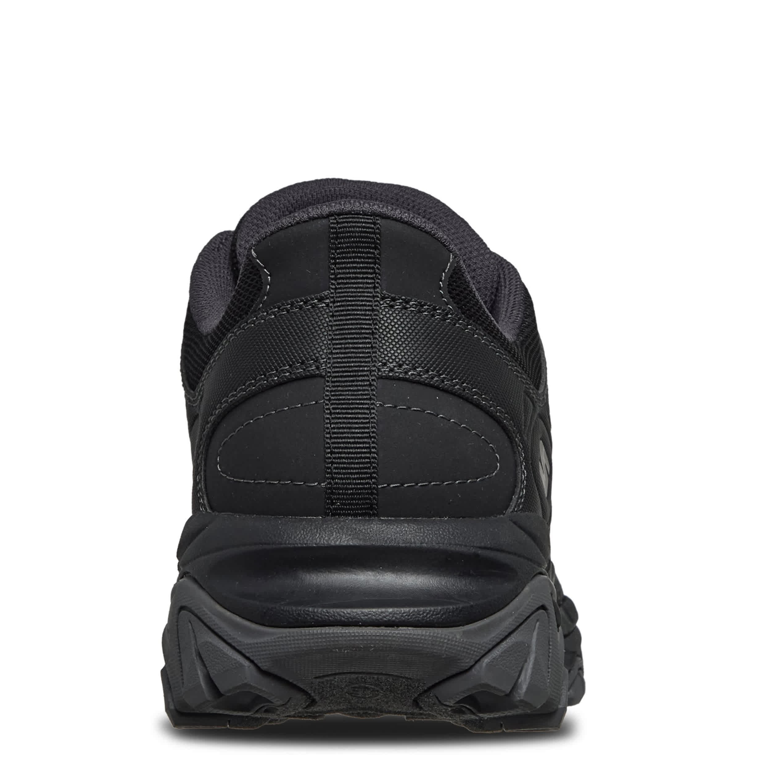 SKECHERS-MENS SLIP-INS AFTER BURN M.FIT HIKING SHOE-BLACK & 