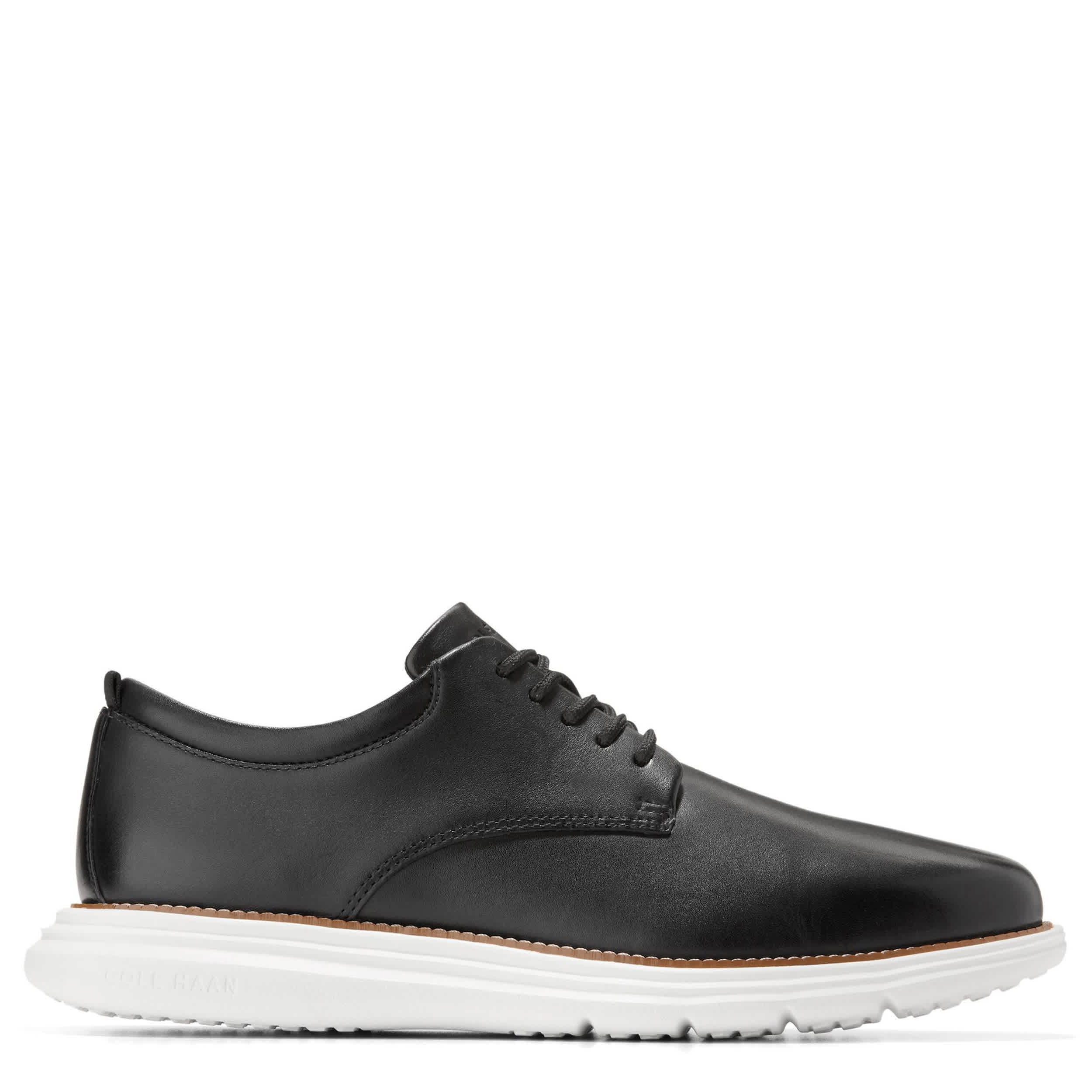 COLE HAAN-MENS GRAND ULTRA OXFORD-BLACK & IVORY