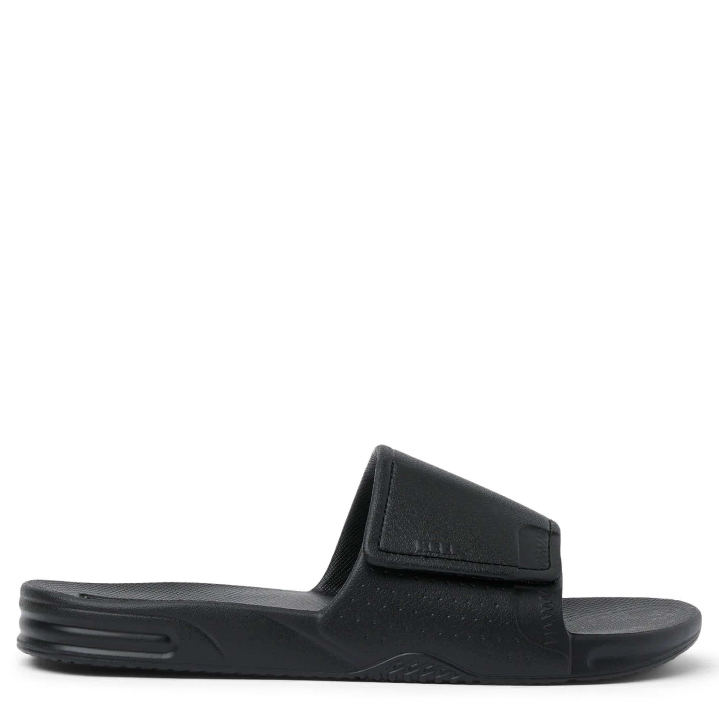 REEF-MENS FANNING H20 SLIDE SANDAL-DARK GREY & BLACK